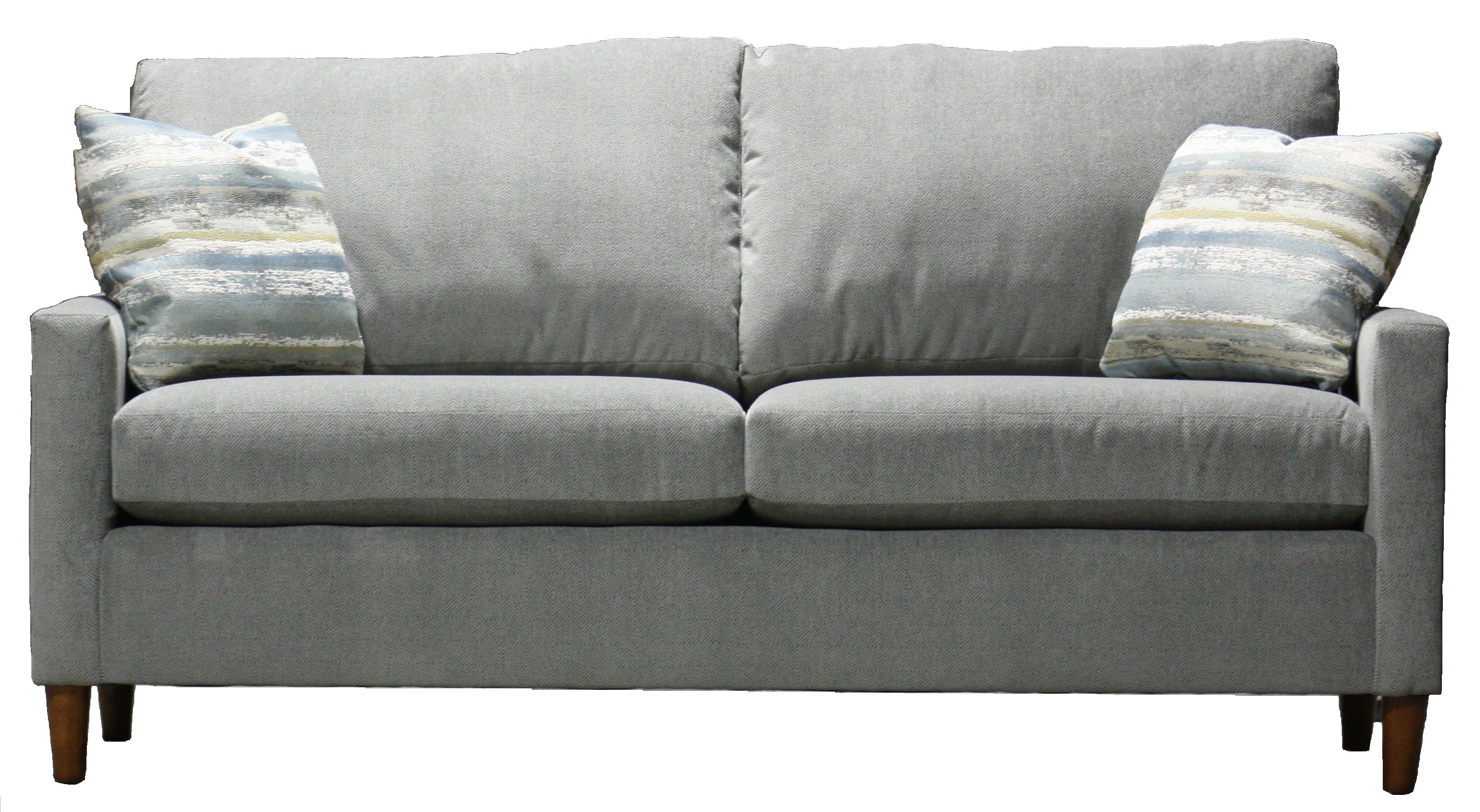 Bowie Condo Sofa - Modern 3-Seater Couch for Small Spaces, Comfortable Fabric Upholstery, Perfect for Apartments & Condos | Living Room, Lounge, Home Office