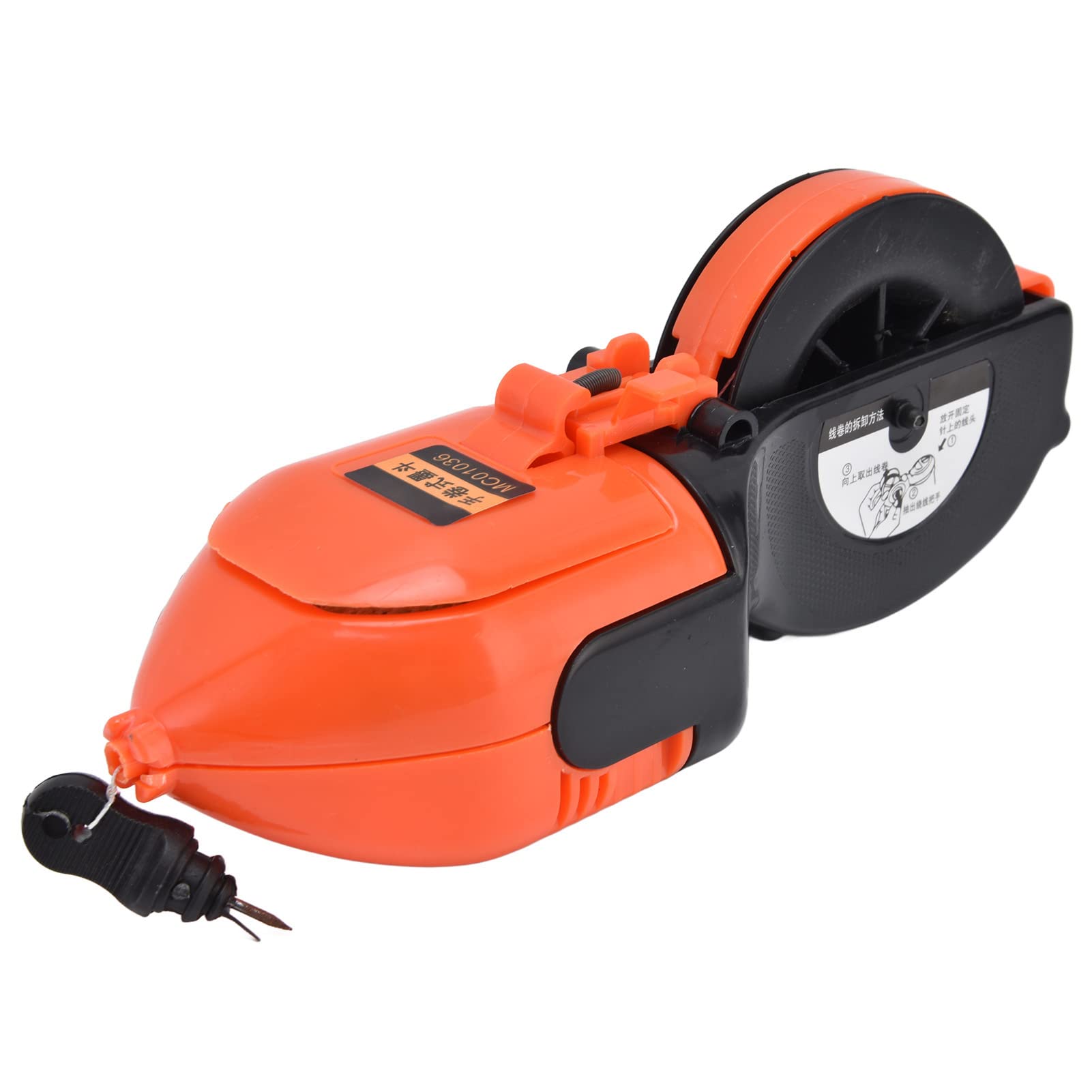 Haofy Chalk Line Tool - Automatic & Manual Chalk Marker for Woodworking, Plumbing, Construction | Durable Mini Ink Line Marker with Long Length for Precise Marking | Perfect for DIY Projects, Home Renovation, and Professional Use