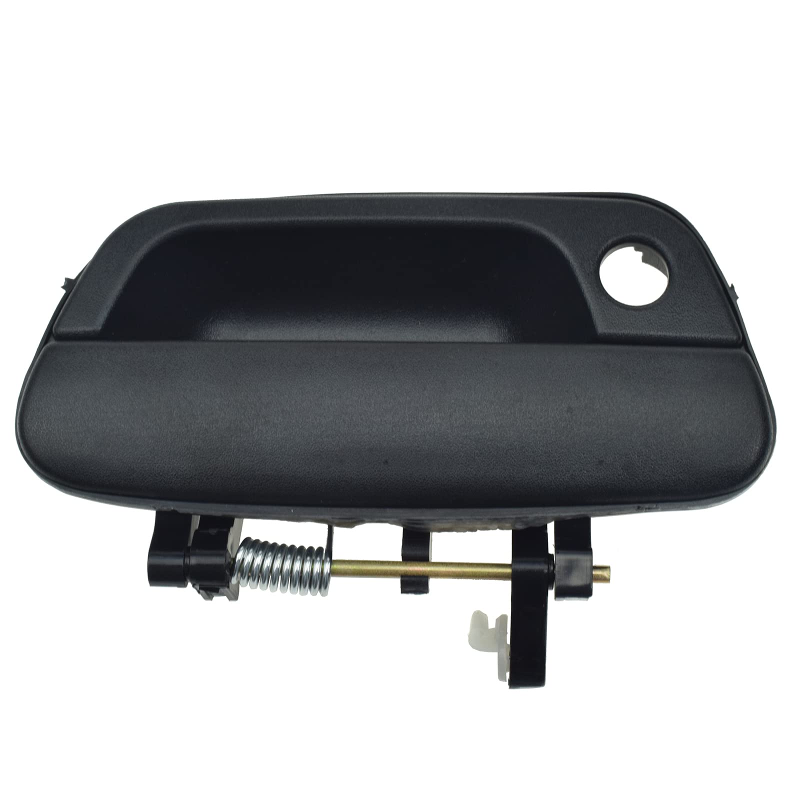Kison Black Exterior Outer Door Handle - Front Right Passenger Side for 2013-2015 Chevrolet Spark (Part #95964944) | Durable Replacement Car Door Handle for Improved Vehicle Security & Style