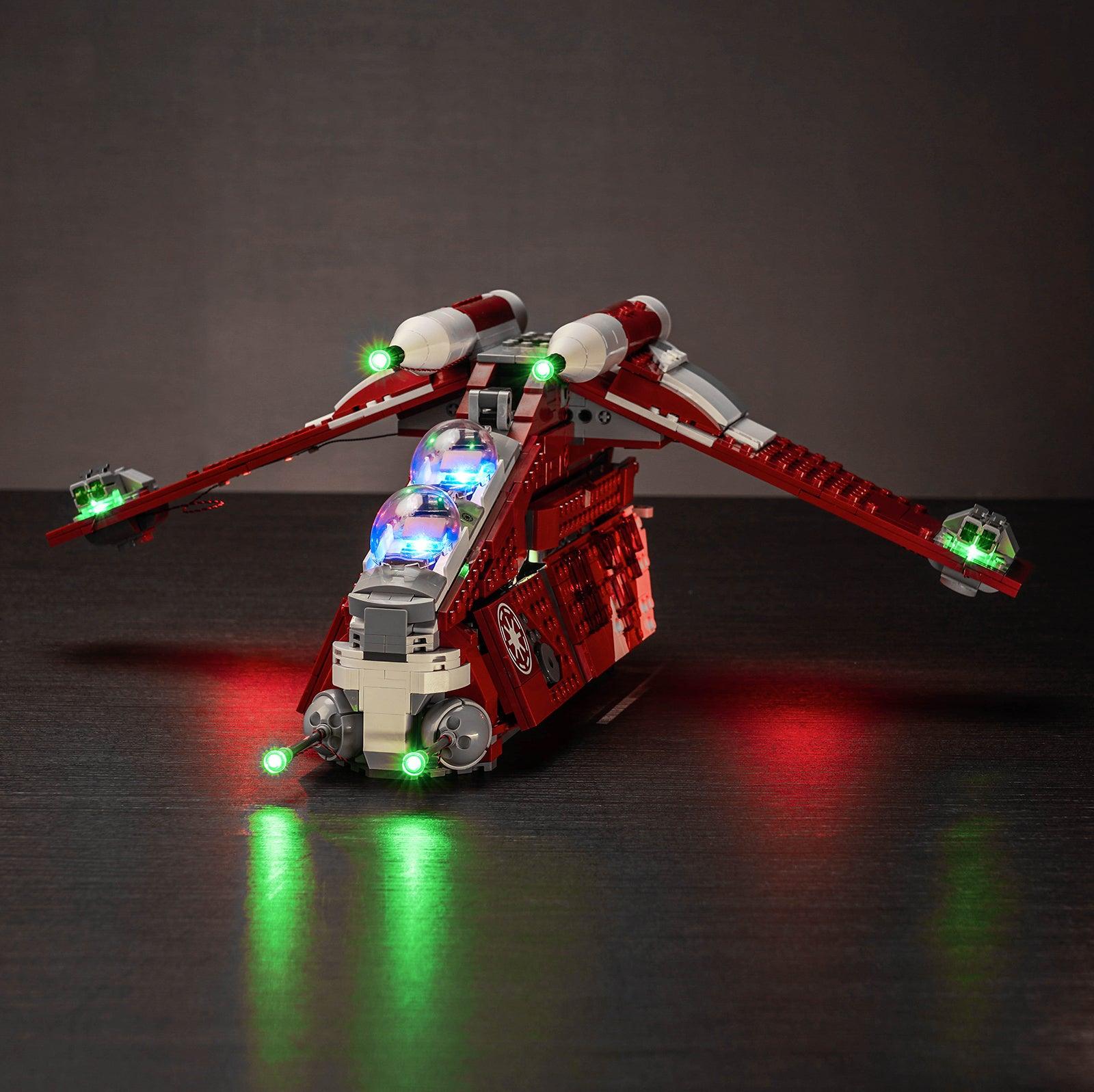 Best Light Kit for LEGO Star Wars New Coruscant Guard Gunship 75354 - DIY Lighting Set for LEGO Models - Perfect for Display & Nighttime Play