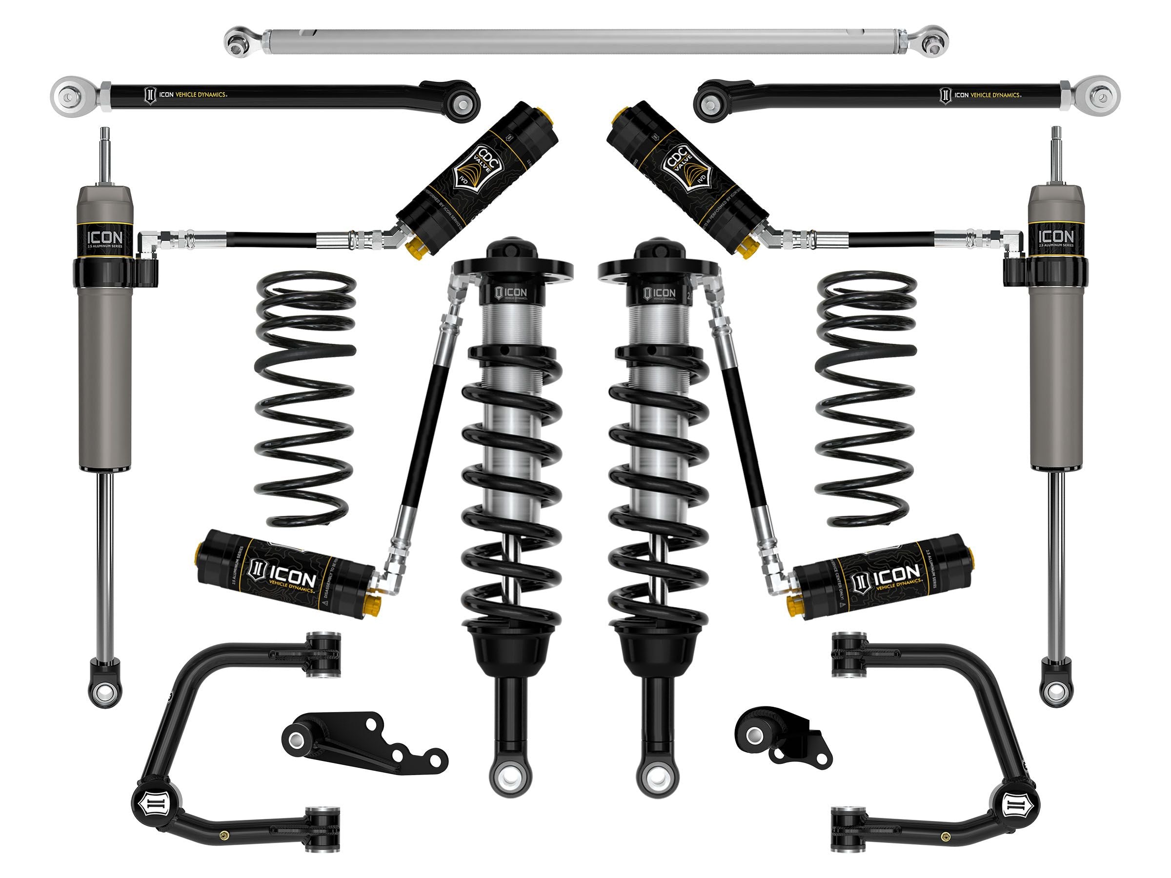 2024 GX550 1.25 3-Stage 8 Suspension System - Premium Off-Road Suspension Kit for Trucks & SUVs | Perfect for Rock Crawling, Overlanding & Off-Road Adventures