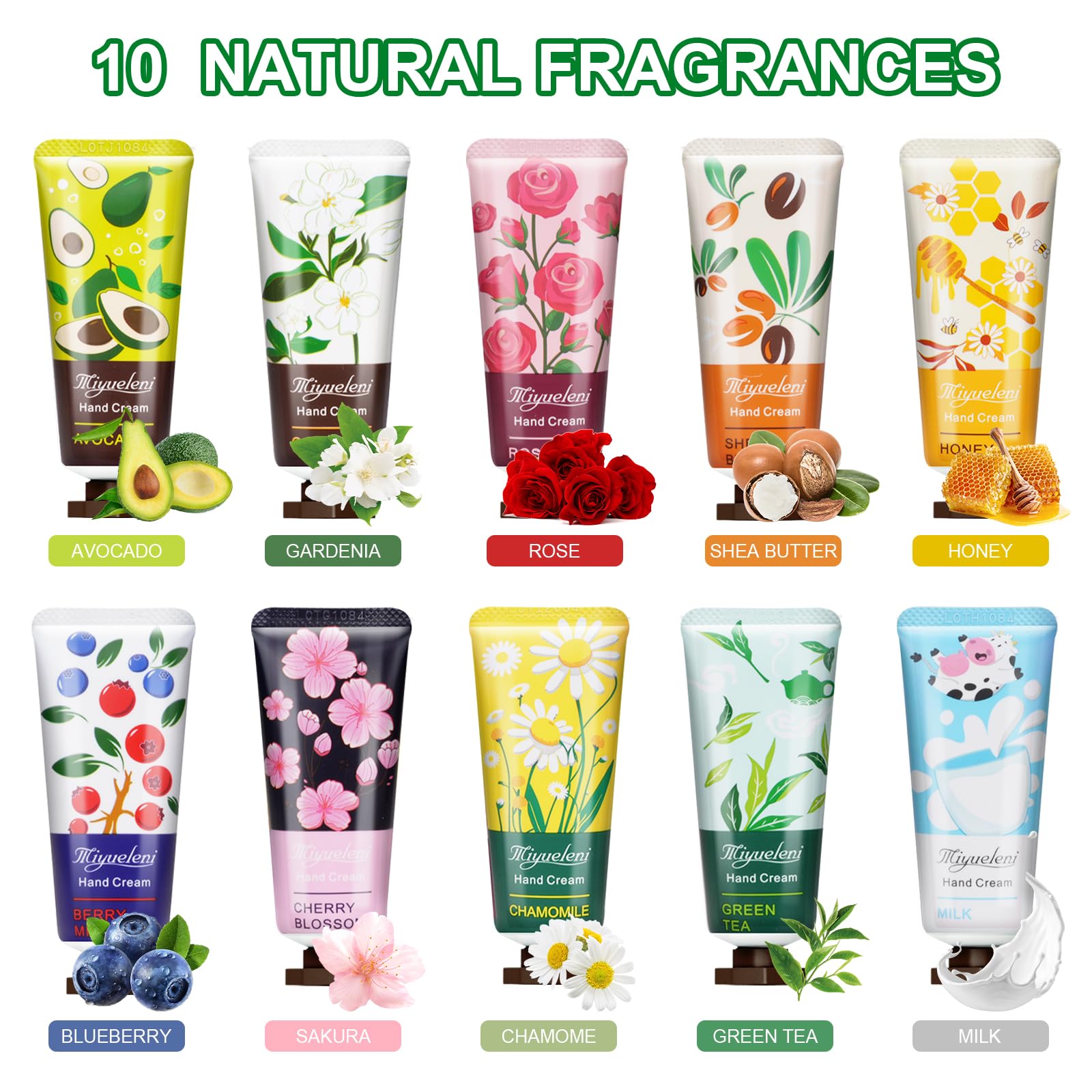 80-Pack Travel Size Hand Cream Gift Set - Moisturizing Lotion for Dry, Cracked Hands - Perfect for Teachers, Nurses, Coworkers (Bulk Mini Hand Lotion) - Great for Birthday Gifts, Office Appreciation & Holiday Party Favors
