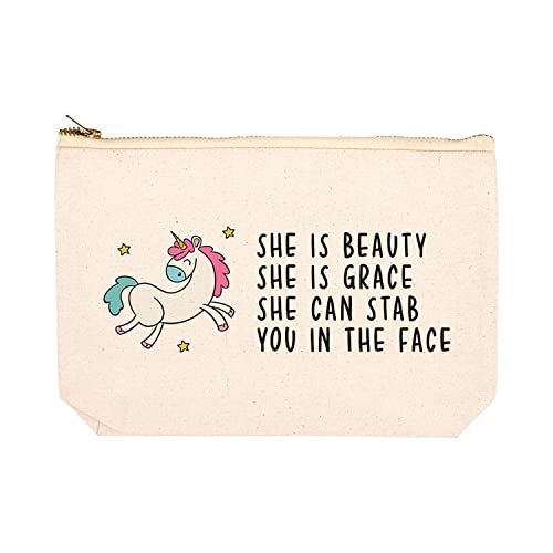 She Is Beauty Grace Can Stab You In The Face