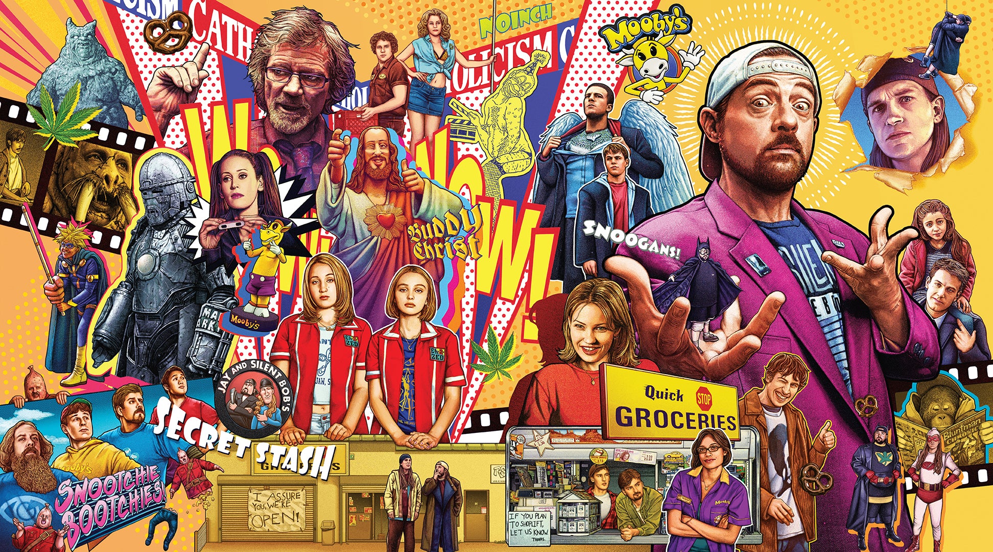 Kevin Smith's Secret Stash - Exclusive Collectibles & Memorabilia for Movie Fans | Perfect for Home Theater Decor, Geek Gifts & Pop Culture Displays