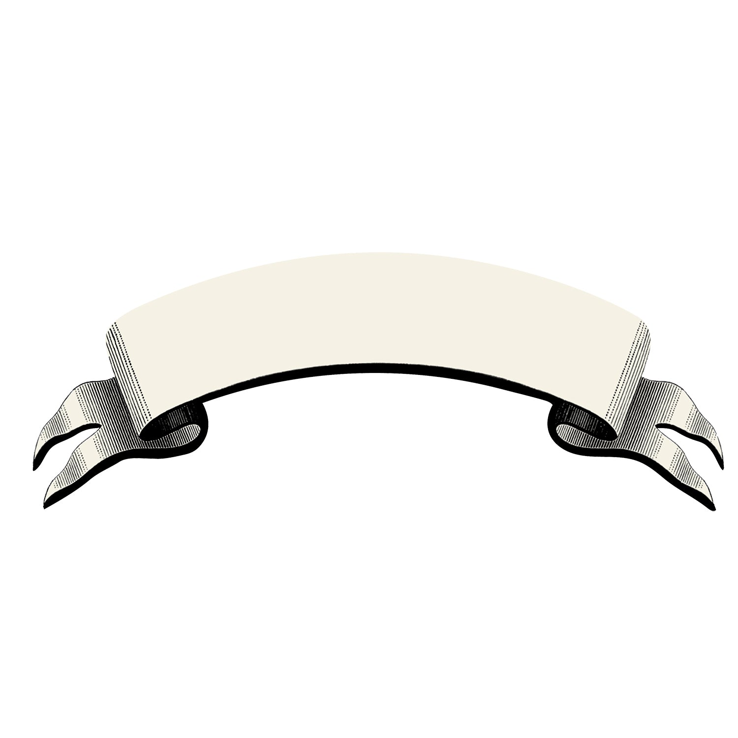 Classic Black Banner Table Accent - Elegant Home Decor for Dining Room & Wedding Centerpieces
