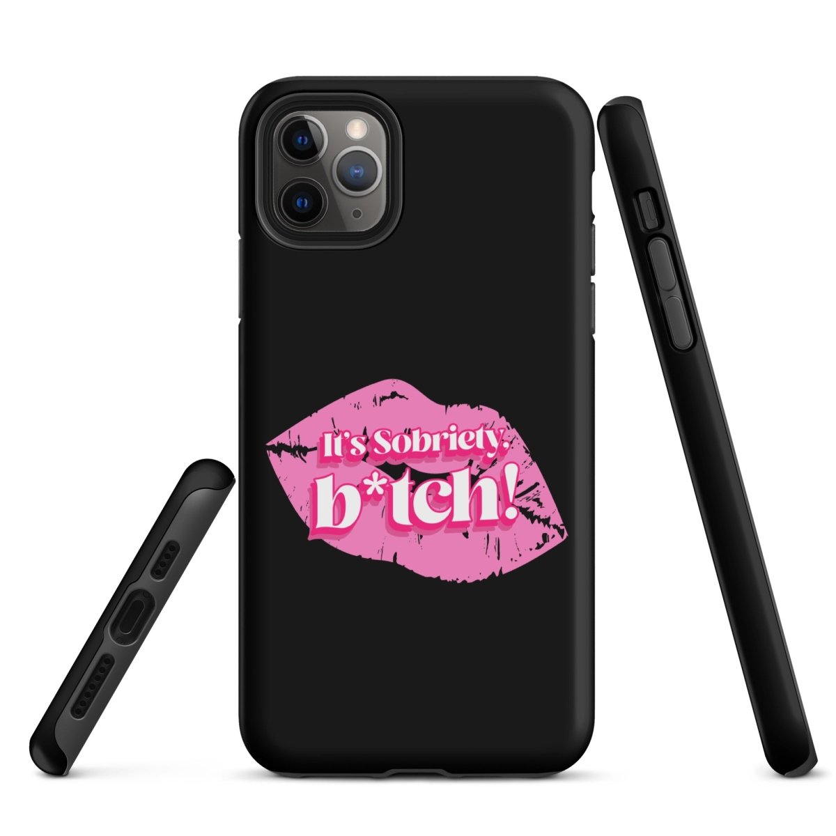 Premium Sobriety Sass Tough Case for iPhone® - Durable & Stylish Protective Cover - Perfect for Daily Use, Travel, and Sobriety Support