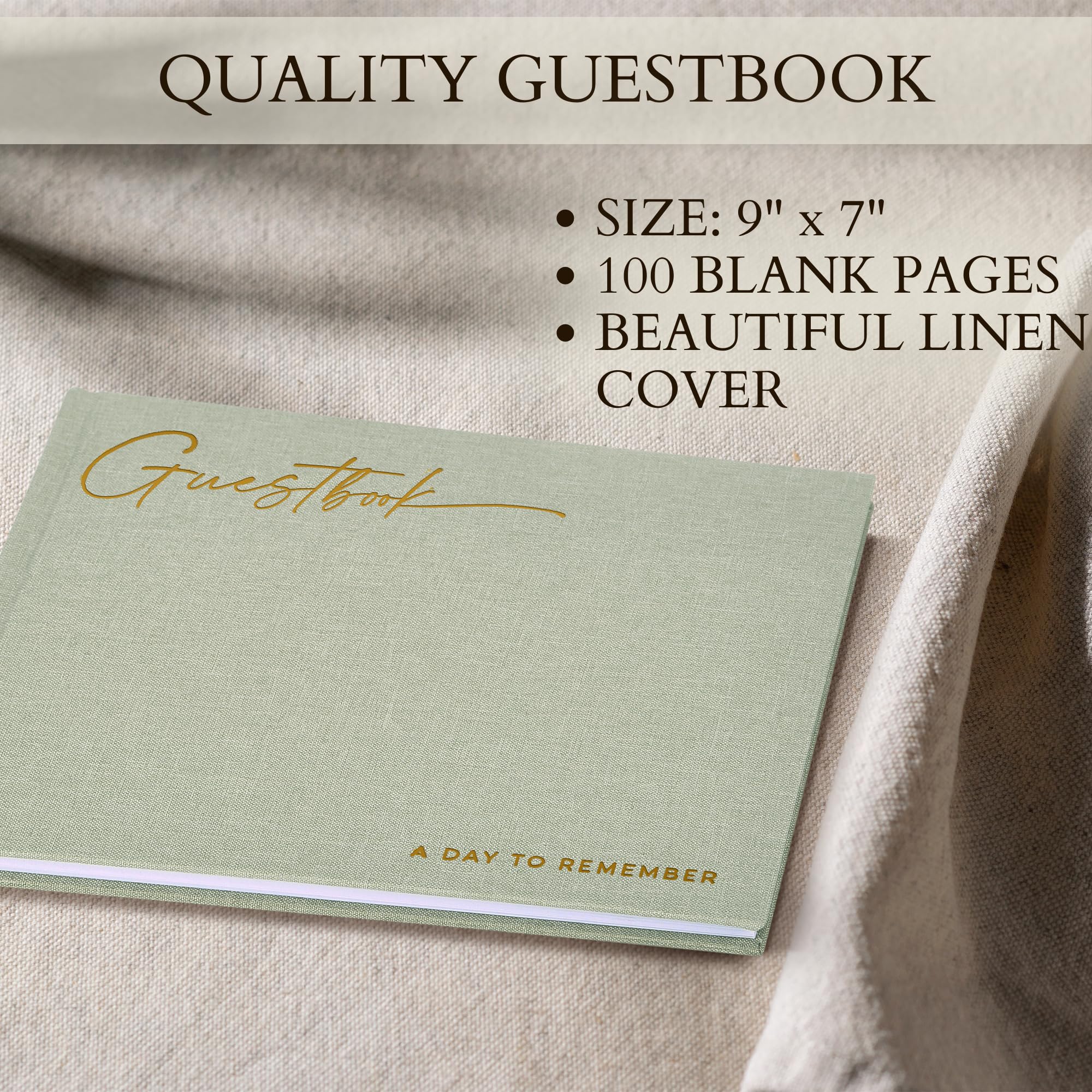 Elegant Wedding Guest Book with Polaroid Photo Pages - Perfect for Wedding Receptions & Baby Showers - Signature Guestbook for Special Occasions | Great for Bridal Showers, Anniversary Parties & Memory Keeping