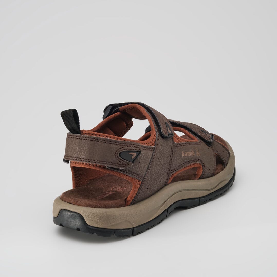 Kibo Men's Sandals - Comfortable Outdoor & Beach Sandals for Summer Walking, Hiking, and Travel