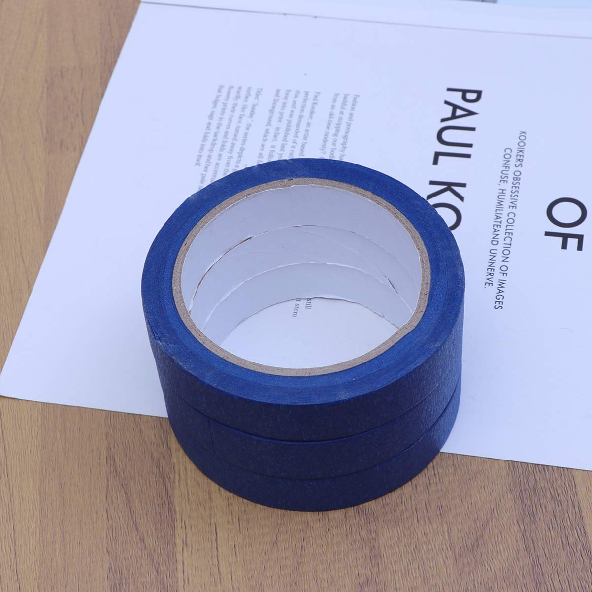 Healifty 3-Pack Colorful Labeling & Masking Tape Set - Painters Tape, Washi Tape, Craft Tape for DIY, Painting, Packing, Car Detailing & Kids Art Projects - Perfect for Home, Office & School Use
