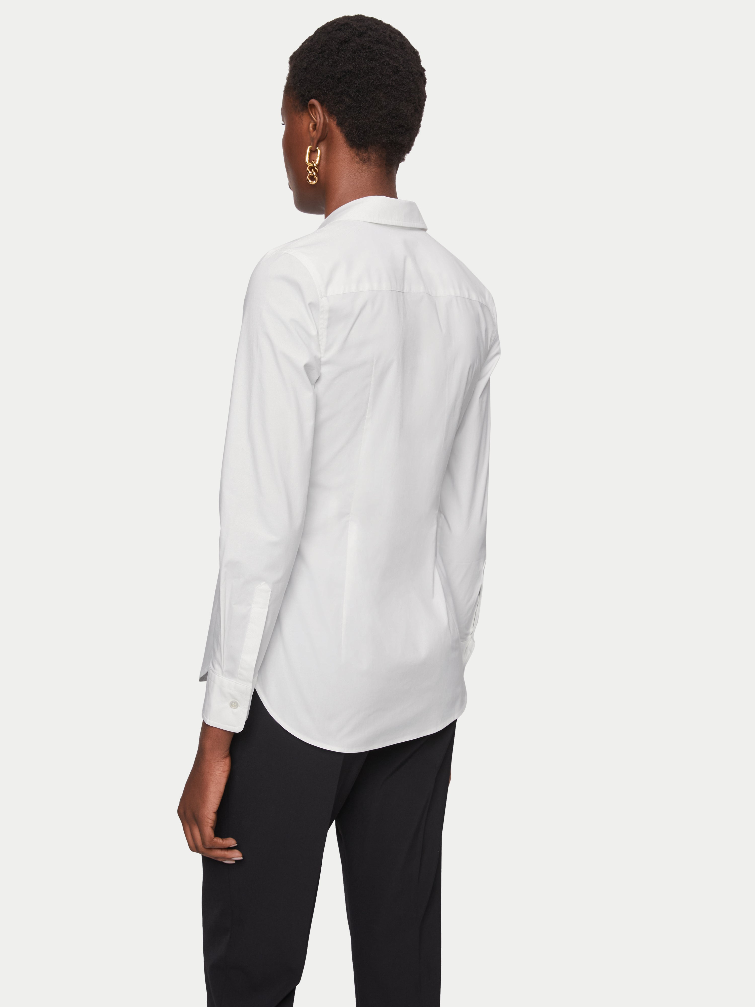 Premium Fitted Cotton Shirt for Men - Slim Fit White Casual Button Down Shirt | Office Wear, Date Night & Business Casual Outfits