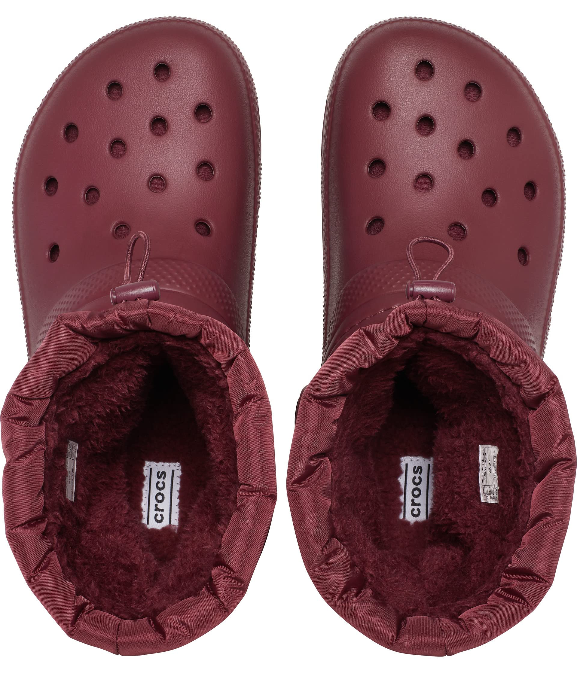 Crocs Unisex Classic Lined Neo Puff Boot - Waterproof Winter Snow Boots for Men & Women - Warm Comfortable Slip-On Shoes for Snowboarding, Hiking & Outdoor Activities