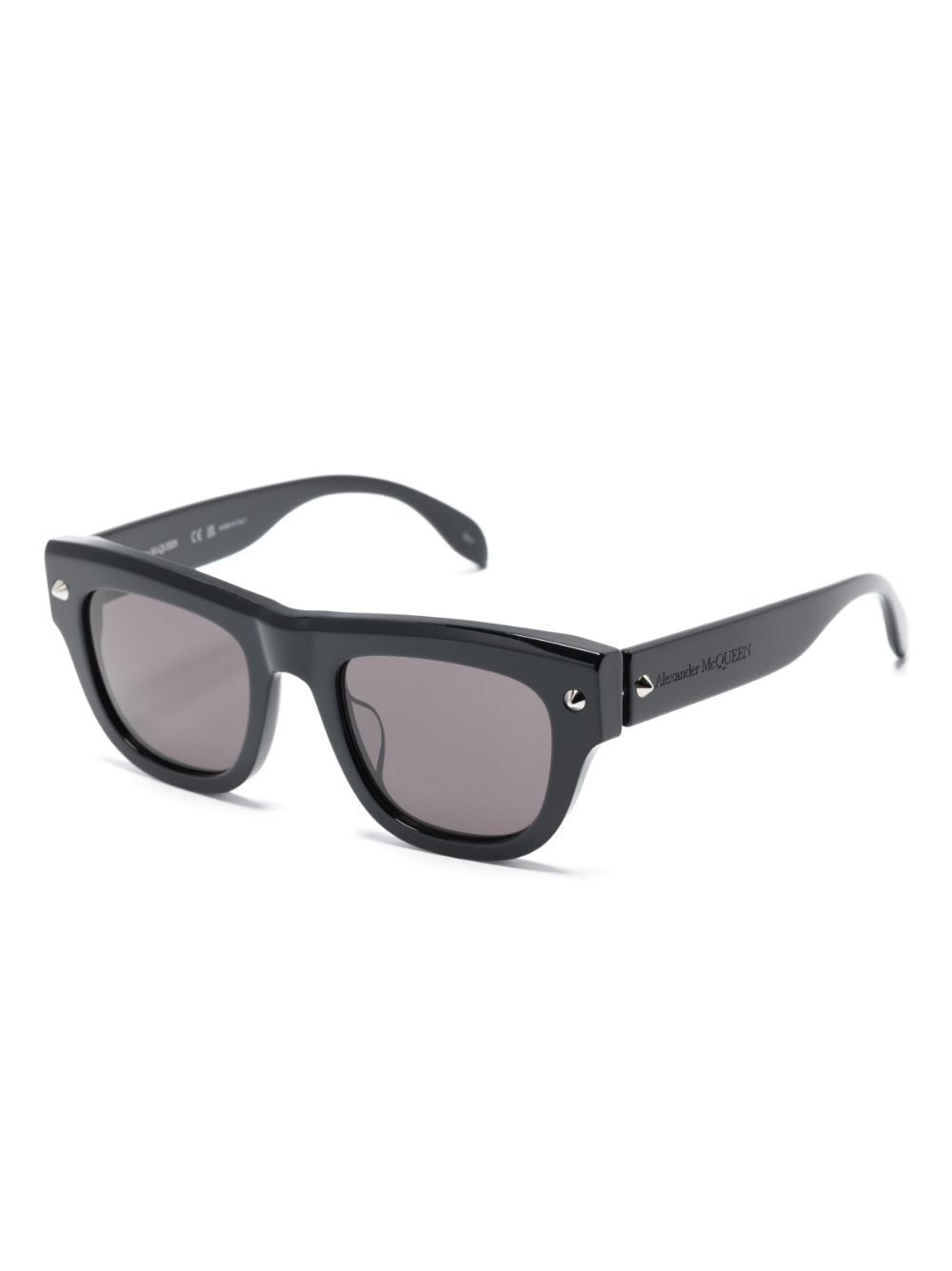 Alexander McQueen Black Sunglasses for Women & Men - Luxury Designer Shades for Fashion, Travel & Outdoor Activities