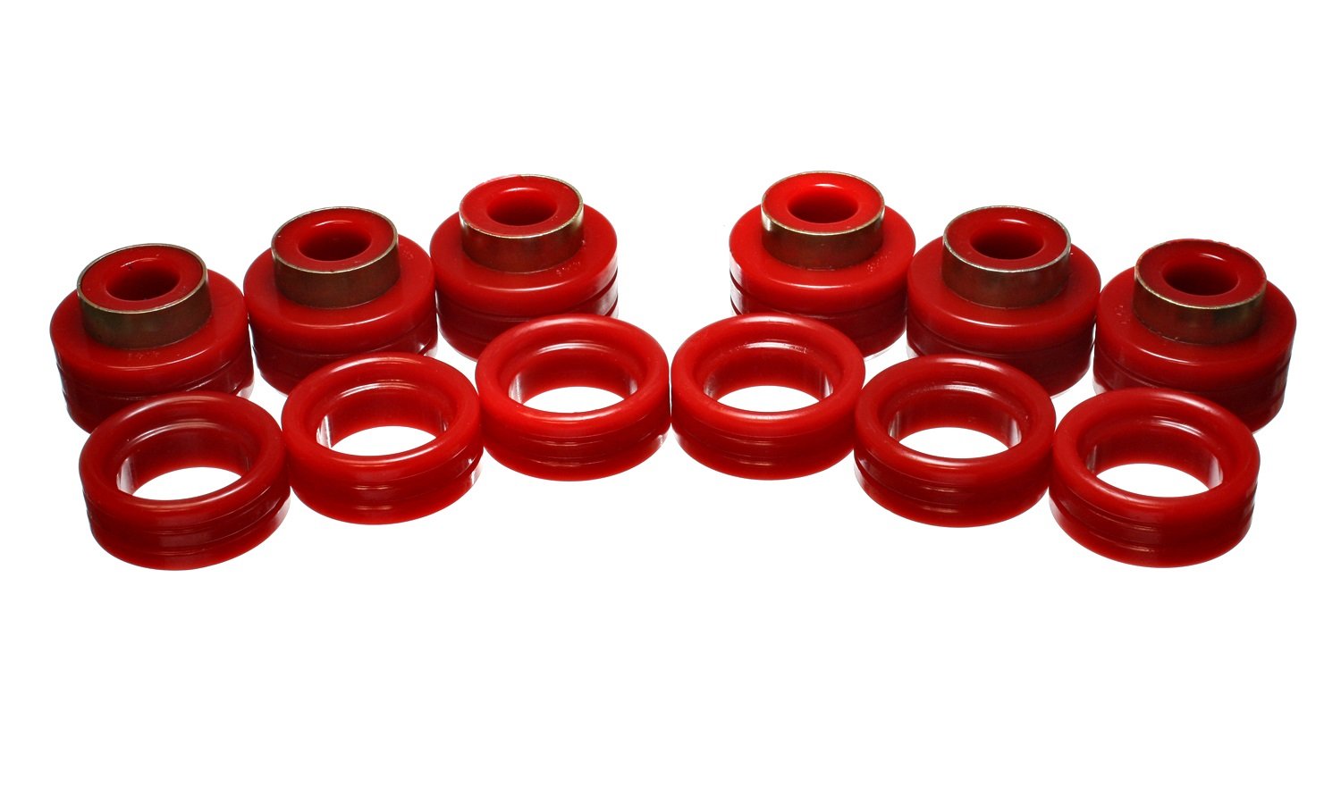 Energy Suspension 5.4107R Body Mount Set for Dodge Ram 1500/2500/3500 - Premium Polyurethane Bushings for Smooth Ride & Vibration Reduction - Perfect for Off-Roading, Towing & Daily Driving