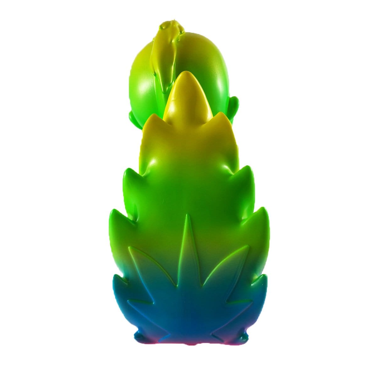 SFBI Original x Ron English Punk Skunk Tie Dyed Rainbow Medium Figure - Pop Art Collectible for Home Decor, Office Display & Gift Giving