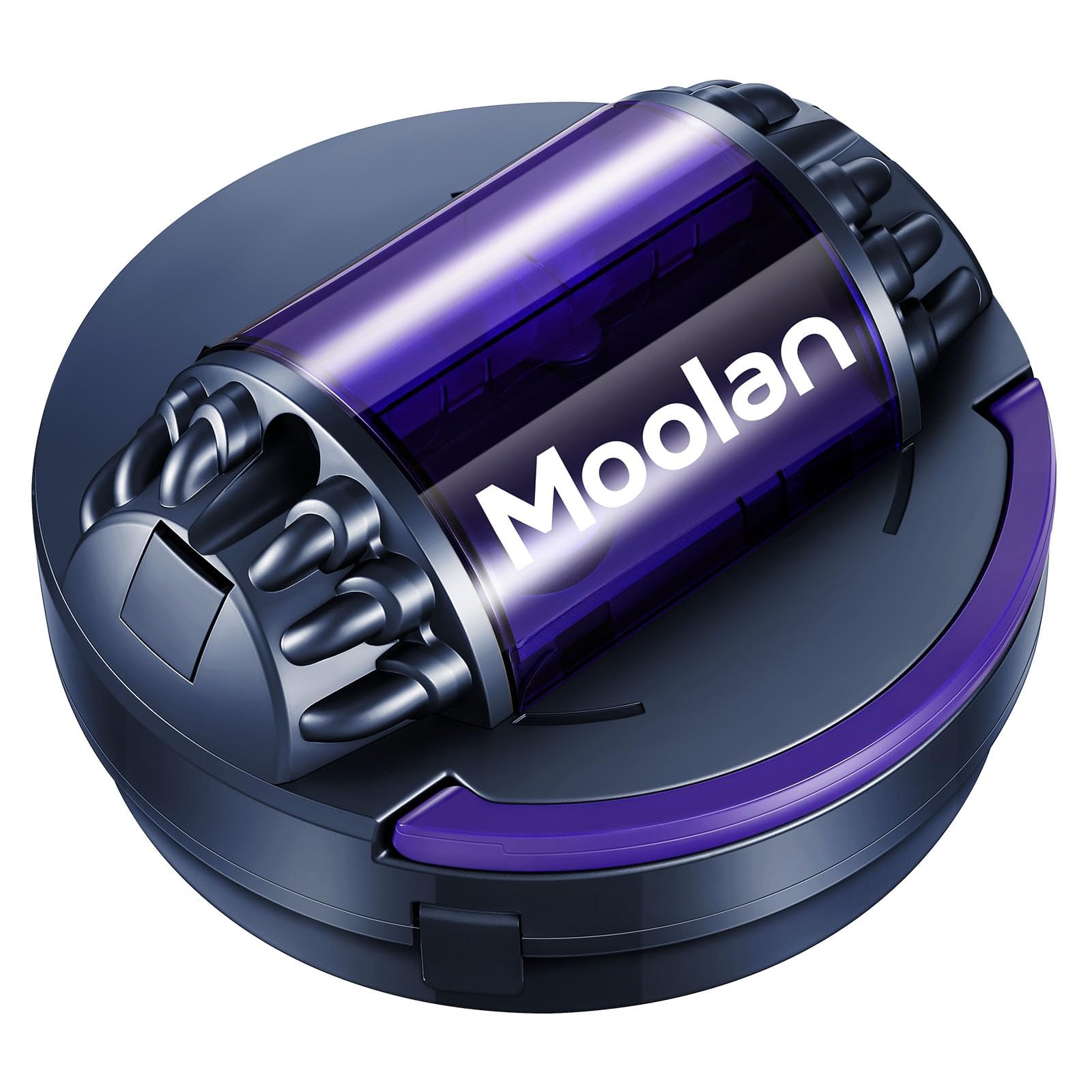 Moolan Cordless Robotic Pool Cleaner - Dual Motor Self-Parking Automatic Pool Vacuum with 5200mAh Battery (120 Min Runtime) for Above Ground & Inground Pools Up to 900 Sq Ft - Ideal for Weekly Pool Maintenance & Leaves-Free Cleaning