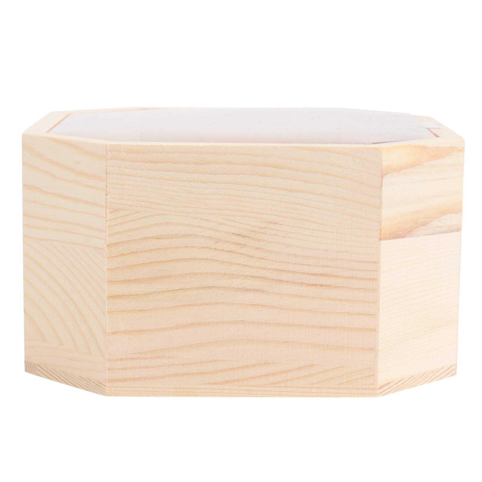 Wooden Treasure Chest for Jewelry & Candy Storage - DIY Pirate Box for Kids
