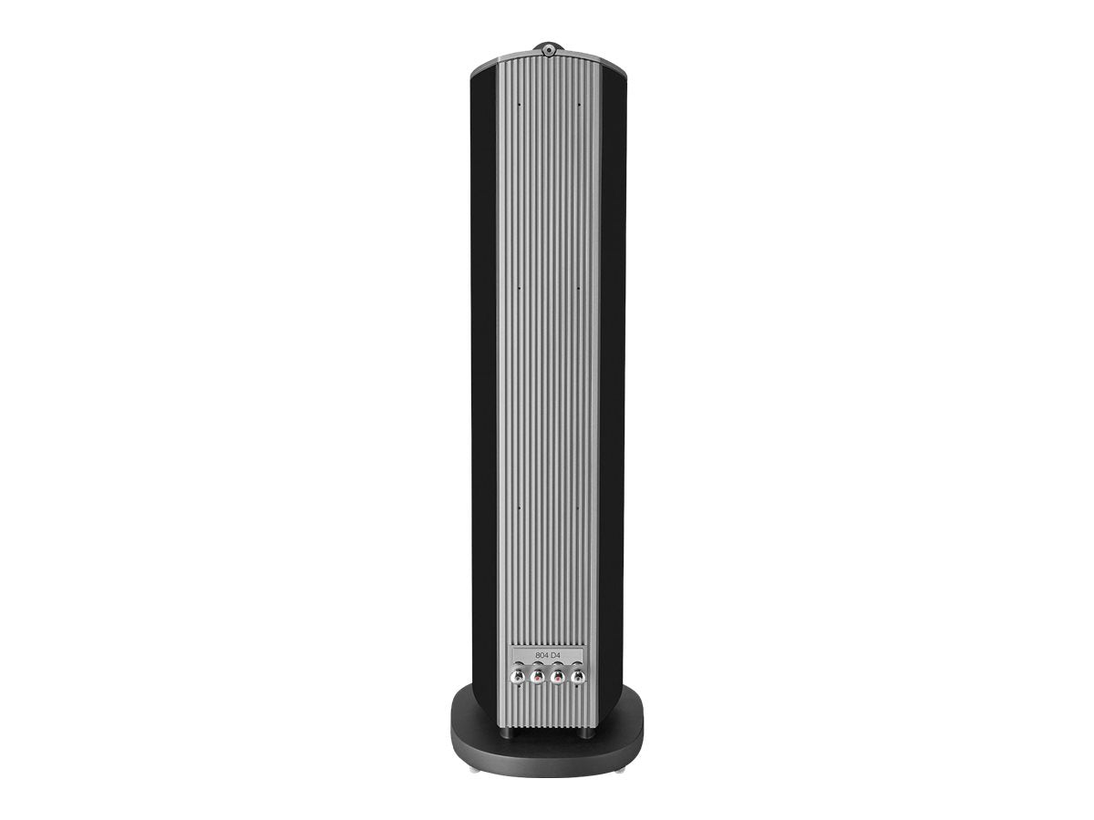 Bowers & Wilkins 804 D4 Premium Floorstanding Speakers (Pair) - High-End Audio for Home Theater & Music Listening