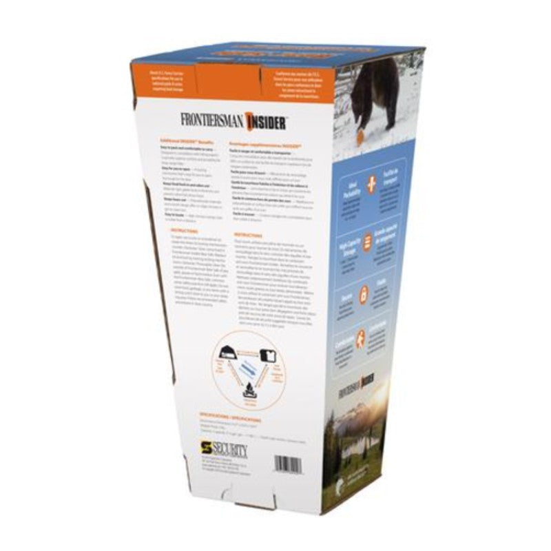 Frontiersman Insider Bear-Proof Food Storage Container - Secure & Airtight for Camping, Hiking & Outdoor Adventures