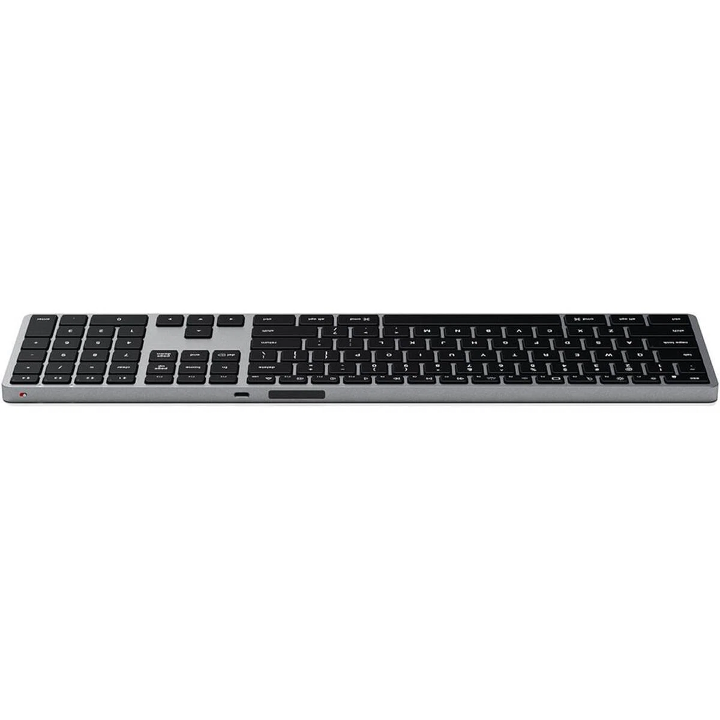 Satechi Slim X3 Bluetooth Keyboard - Wireless, Compact & Ergonomic Design for Mac, iPad, iPhone - Perfect for Home Office, Travel & Remote Work