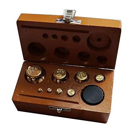 200g Iron Calibration Weight Set - Precision Lab Weights for Measurement & Mass Standards | Laboratory Equipment for Scale Testing, Quality Control & Scientific Research
