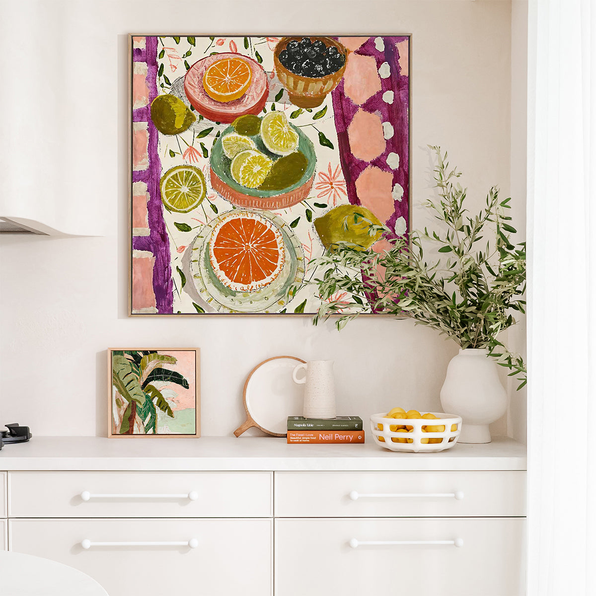 Fiesta Harvest Art Print - Vibrant Mexican Celebration Wall Decor for Home, Office & Dining Room
