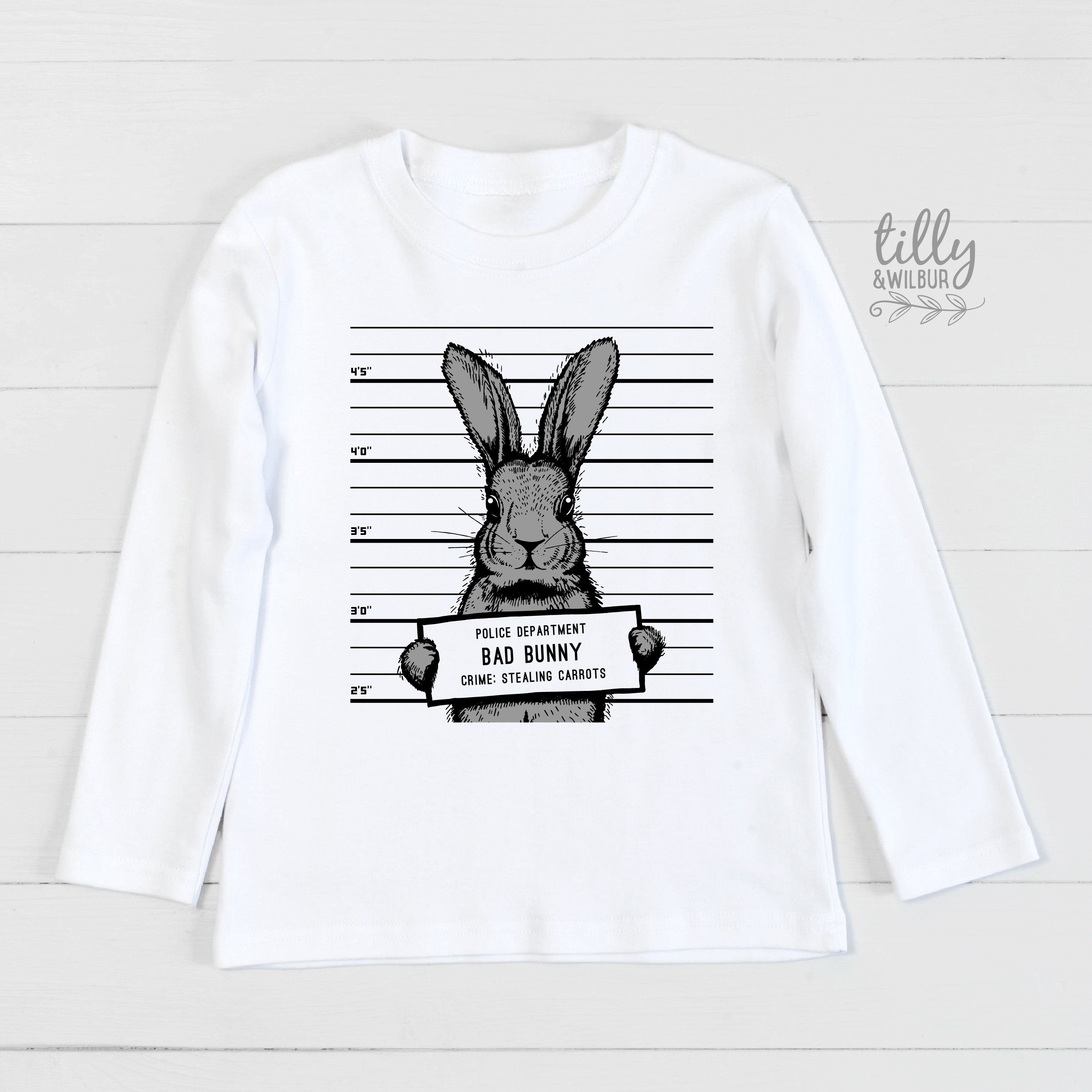 Bad Bunny Mug Shot Coffee Mug - Funny Cartoon Rabbit Stealing Carrots Design - Perfect Gift for Music Fans & Coffee Lovers - Office, Home & Party Use
