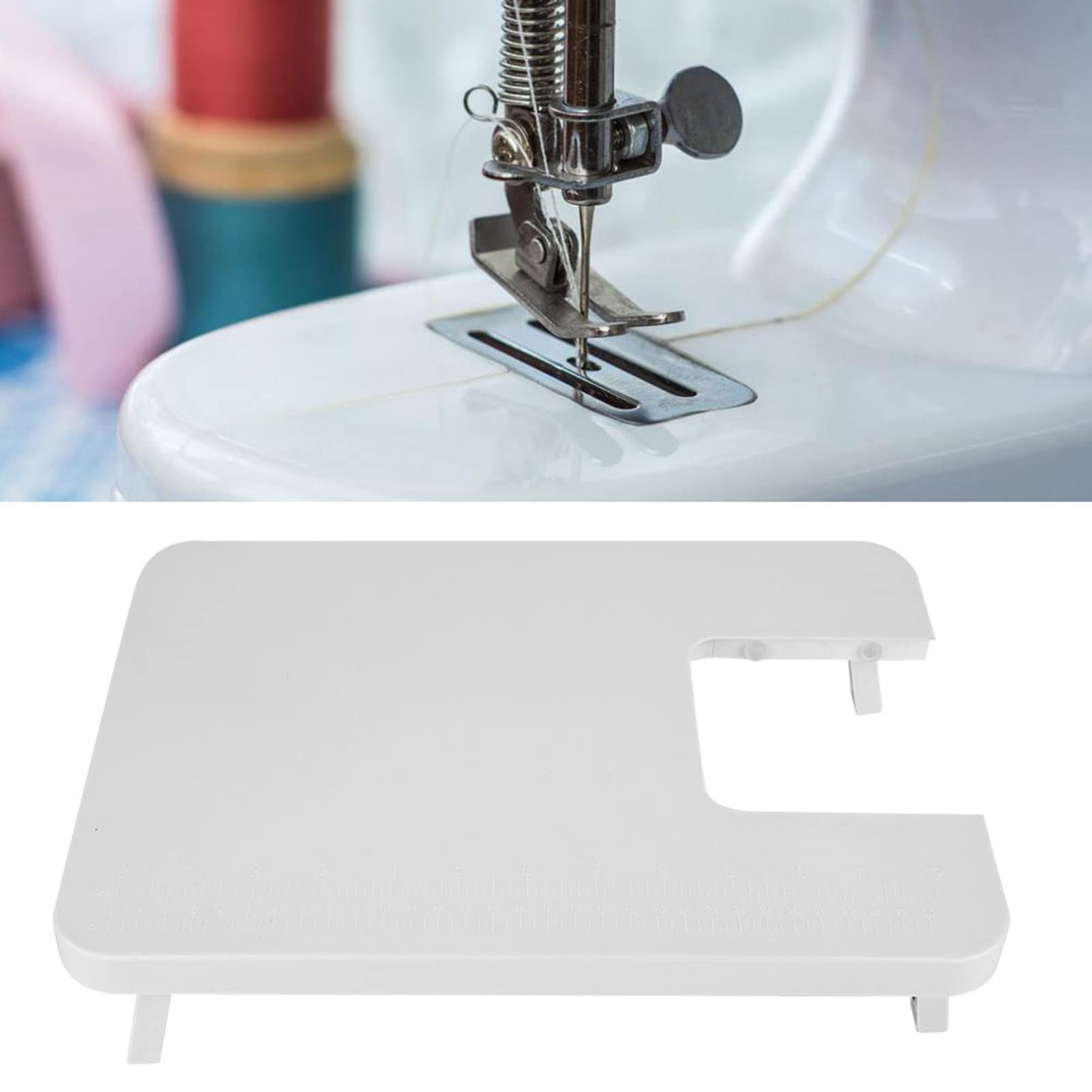 Portable Sewing Machine Extension Table - Reusable Plastic Expansion Board for Mini Sewing Machines | Perfect for Quilting, Crafting & Home DIY Projects