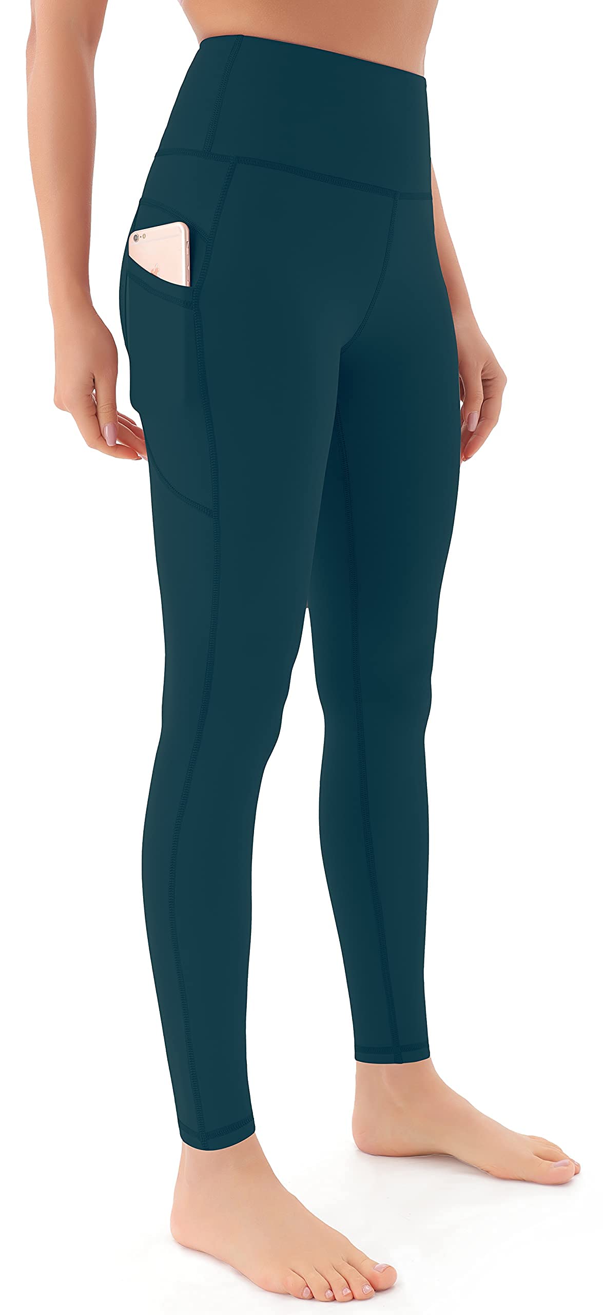 Best High Waisted Yoga Leggings for Women with Pockets - Tummy Control Workout Pants for Running, Gym & Lounge Wear