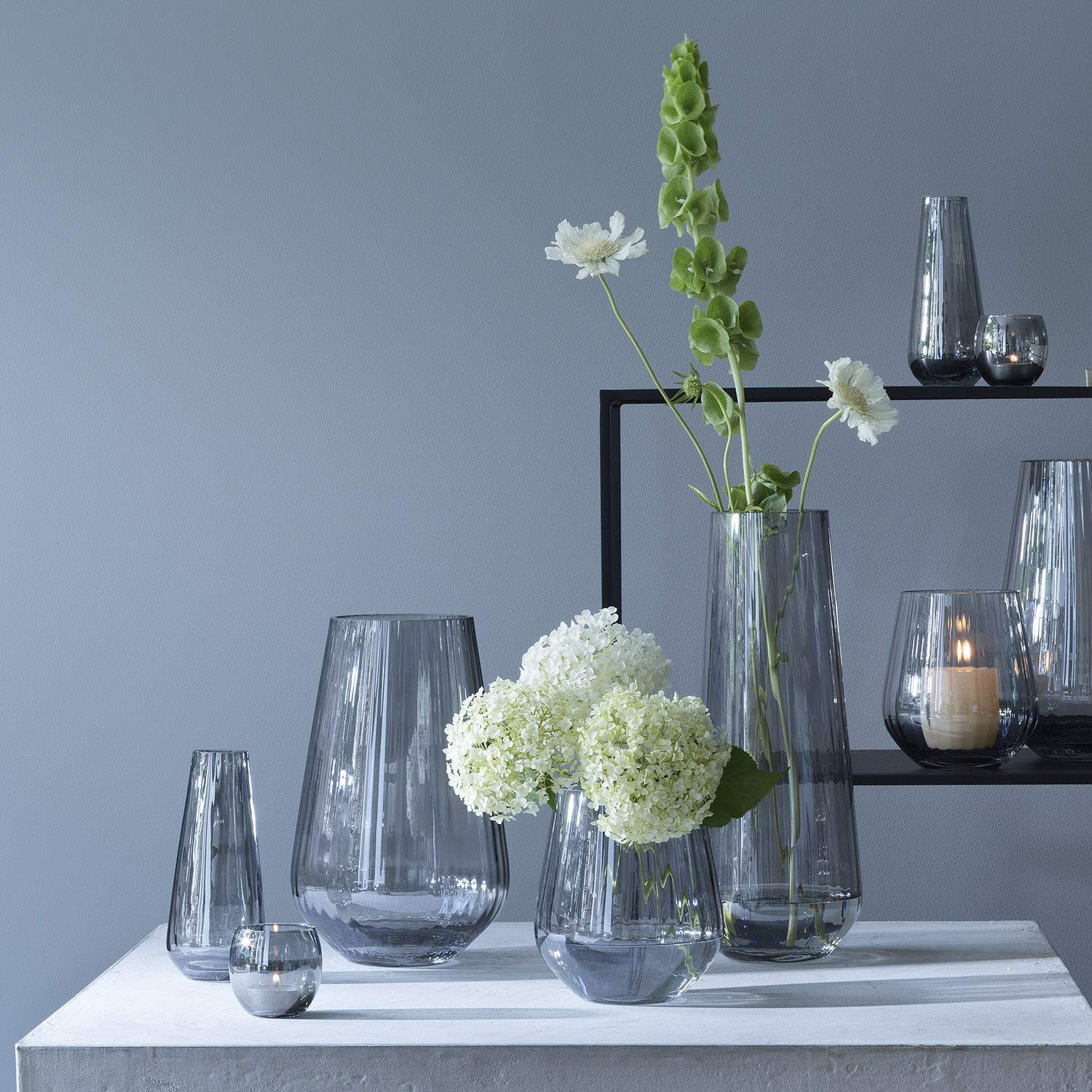 Handmade Sheer Zinc Vase and Lantern - 16cm Height - Elegant Home Decor for Living Room, Wedding Centerpiece & Outdoor Garden Lighting