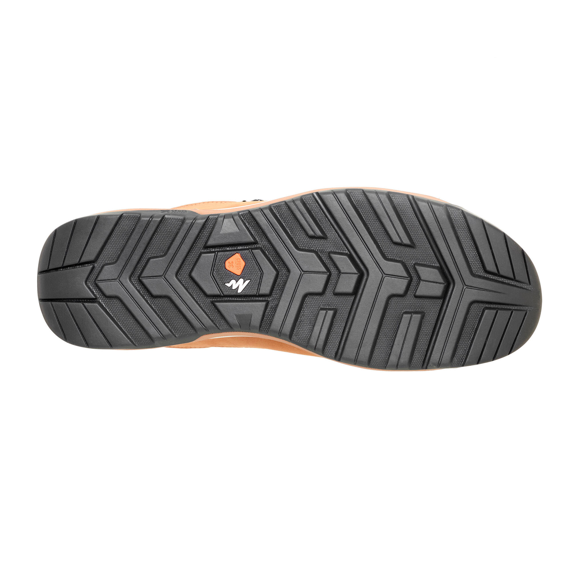 Quechua Men's NH500 Waterproof Hiking Shoes - Lightweight Trekking Footwear for Outdoor Adventures, Trail Running & Camping