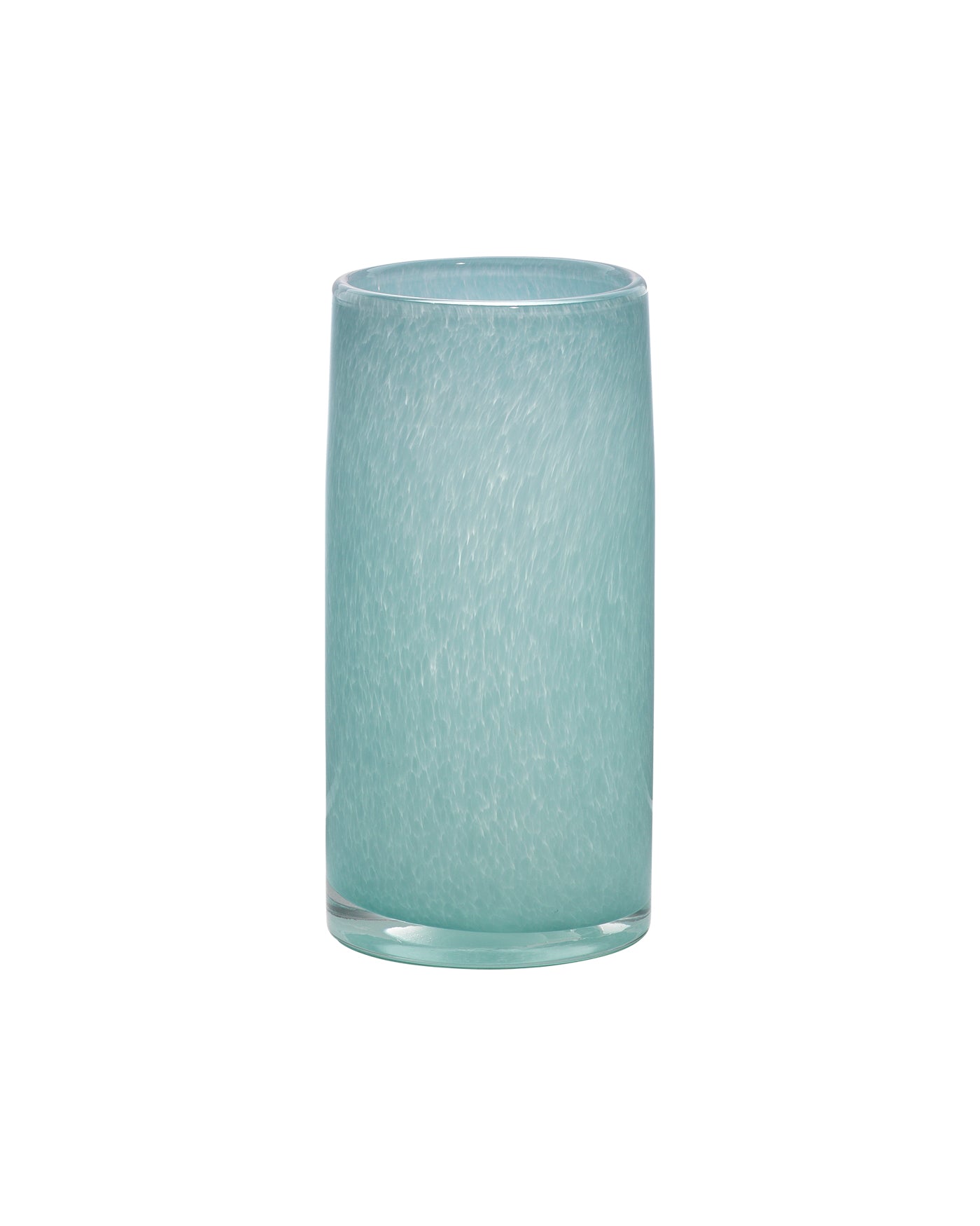 Hand Blown Glass Vases Set of 3 - Blue Gwendolyn Collection - Perfect for Home Decor, Wedding Centerpieces & Gift Giving