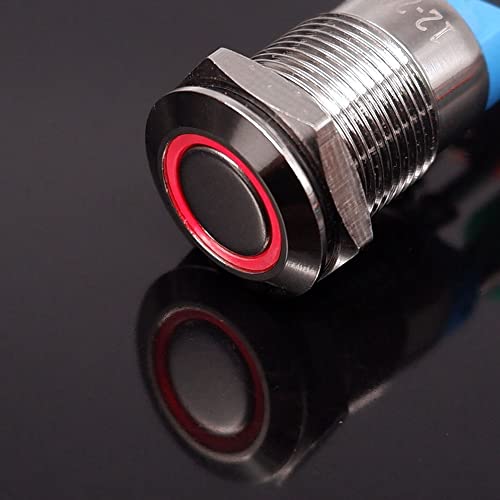 12mm-Flat Head Red