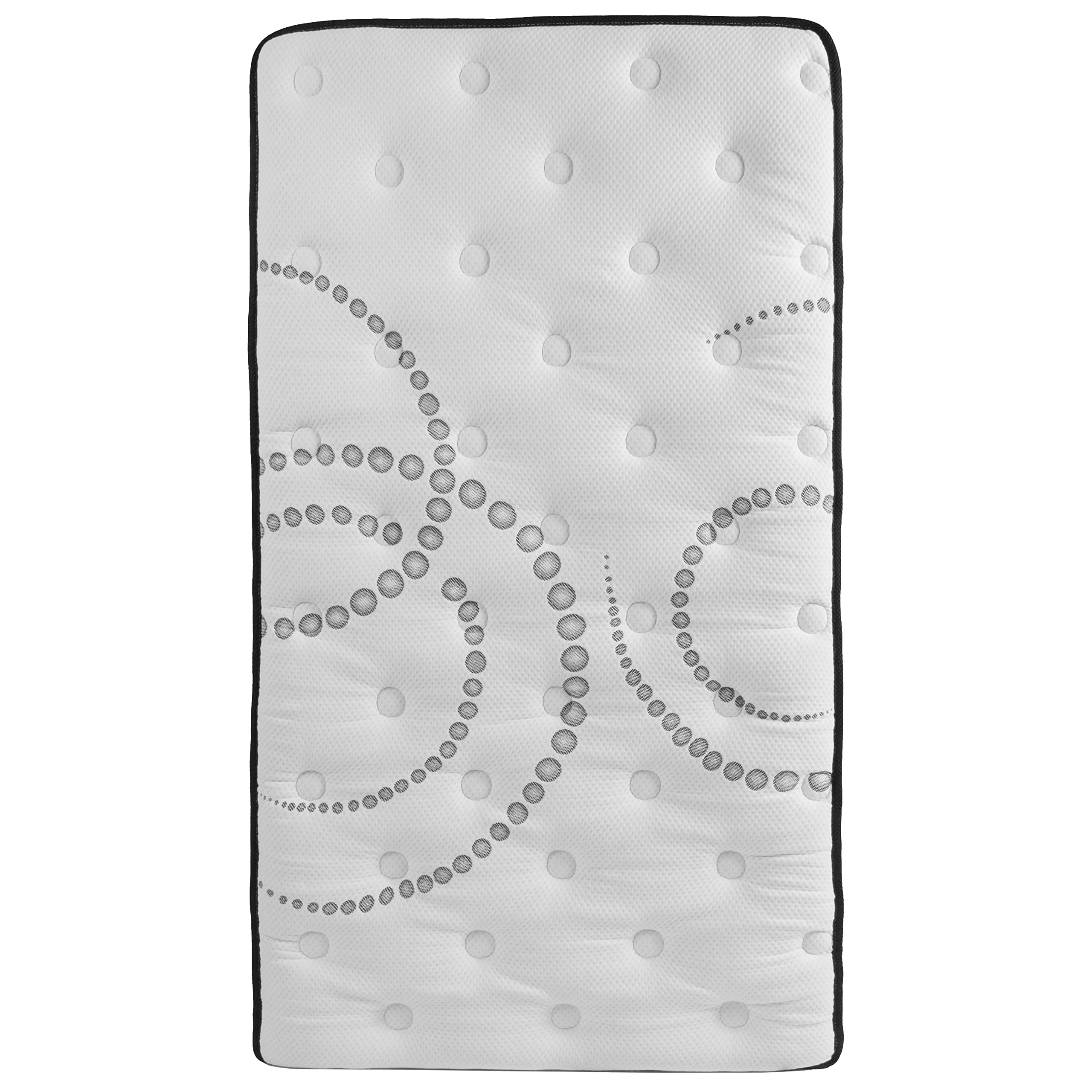 EMMA + OLIVER Astor 10 Inch Hybrid Pocket Spring Mattress - Twin Size, Bed in a Box for Easy Setup | Perfect for Guest Rooms, Kids' Rooms & Small Spaces