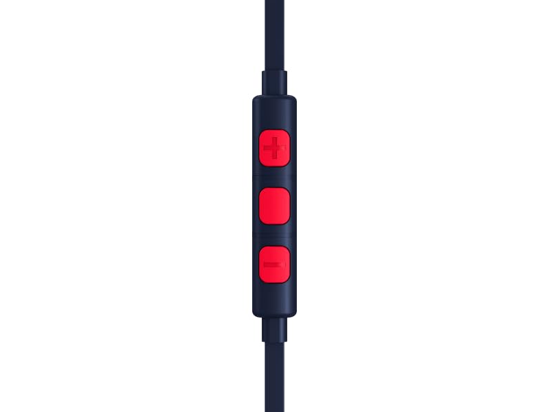 ASTRO A03 In-Ear Headphones with Microphone - 3.5mm Jack, Blue & Red (Perfect for Gaming, Music, and Phone Calls)