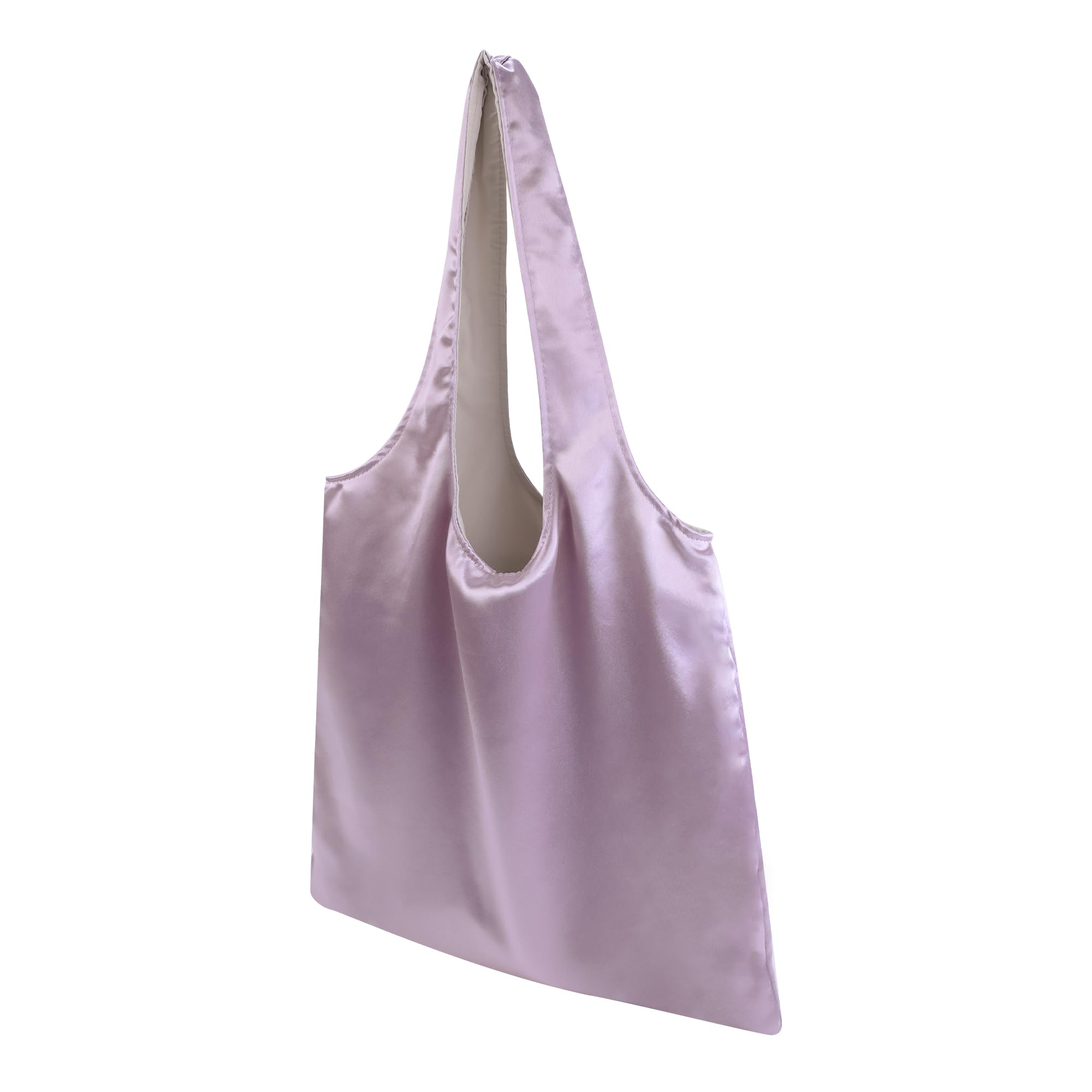 Luxury DGAZ Silk Designer Hobo Bags for Women - Large Zippered Tote Shoulder Bag | Perfect for Work, Travel & Everyday Use