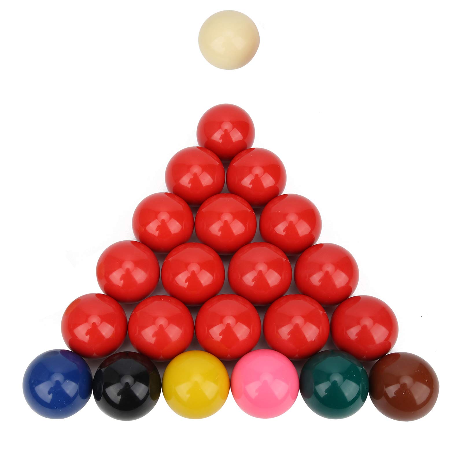 22Pcs Snooker Balls Set - Premium Resin Billiard Balls for Pool Tables, Tournament Play, Home Game Rooms, and Professional Snooker Practice