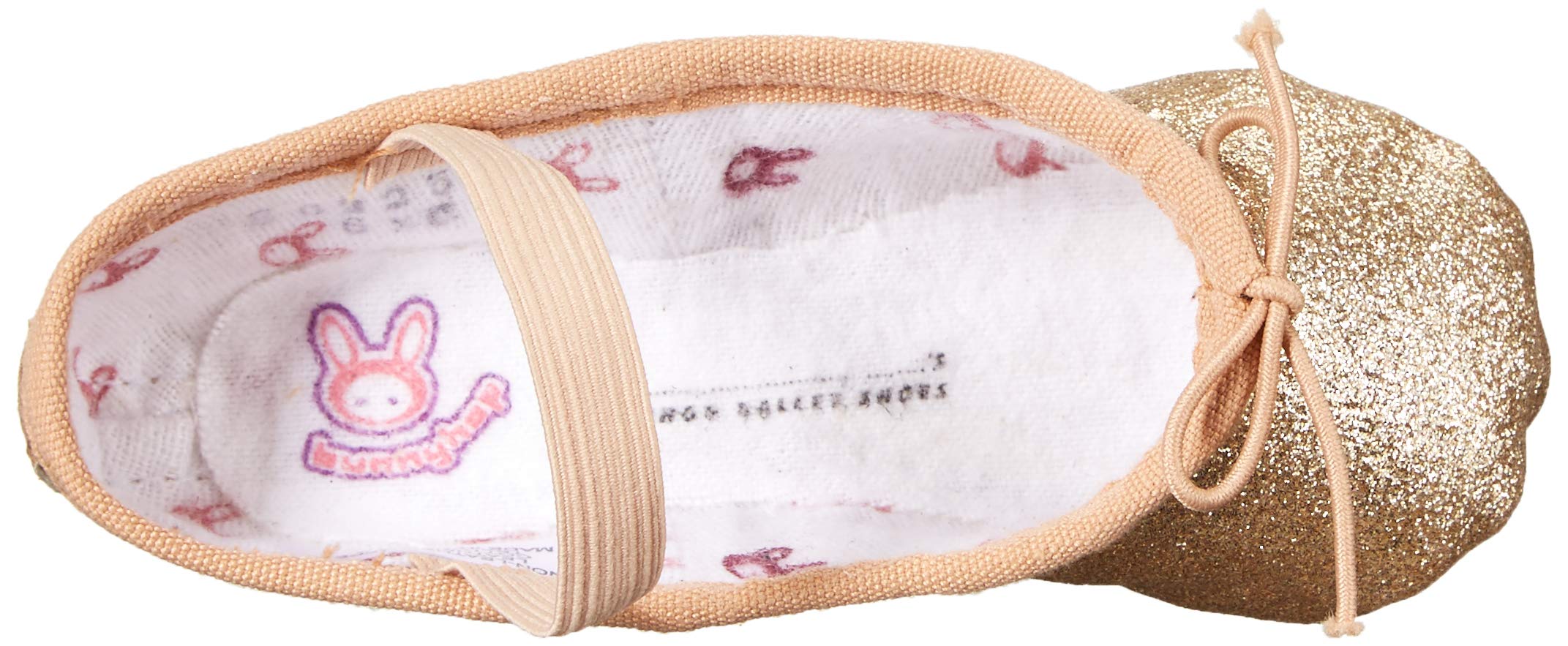 Bloch Girls Glitter Ballet Shoes - Sparkly Dance Slippers for Ballet Class, Recital & Performance (Toddler to Youth Sizes)