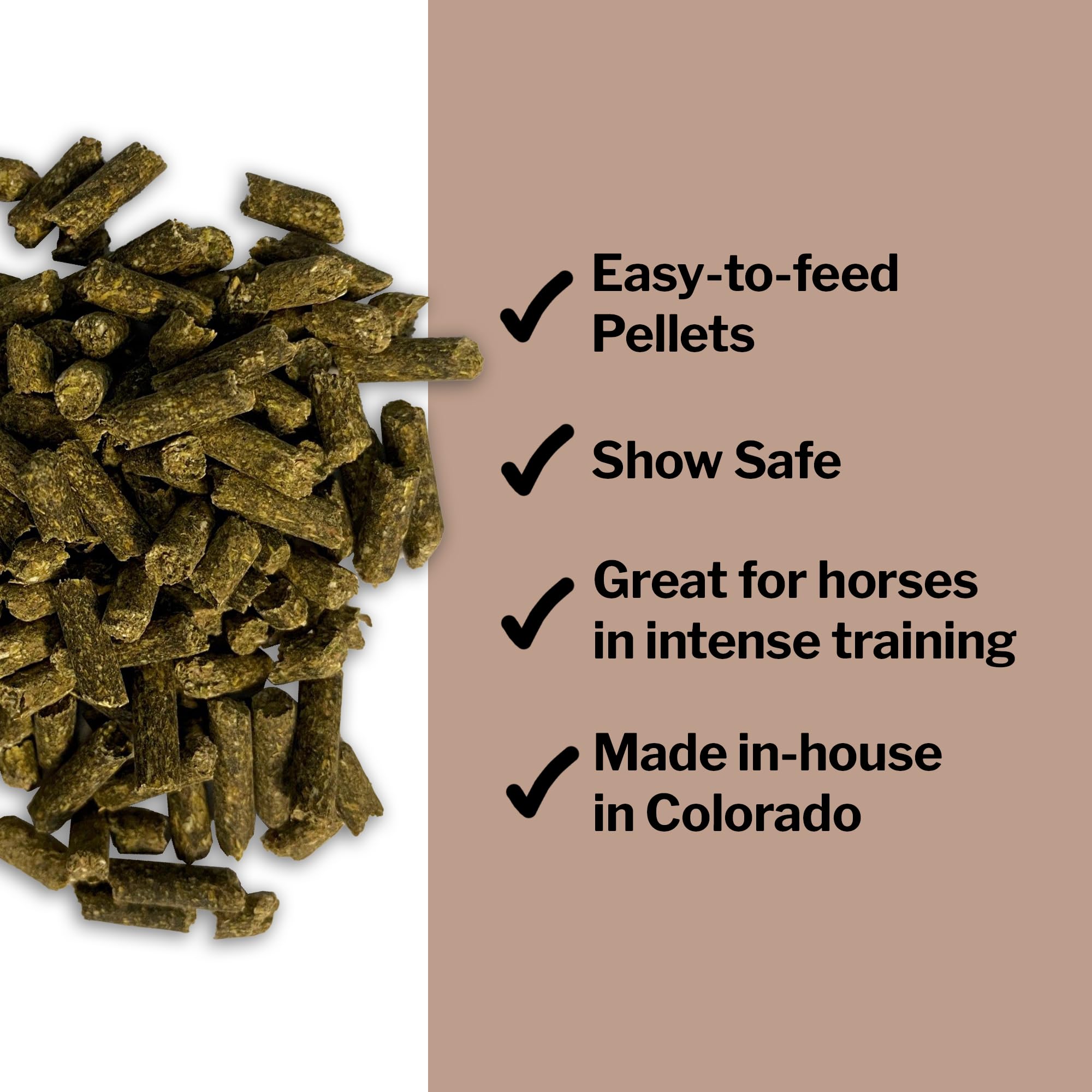 Formula 707 MuscleMx Equine Supplement - 10 lb Bag | Horse Muscle Builder with Lysine, Gamma Oryzanol, Creatine & OKG | Supports Muscle Growth & Conditioning for Performance Horses, Racehorses & Show Horses