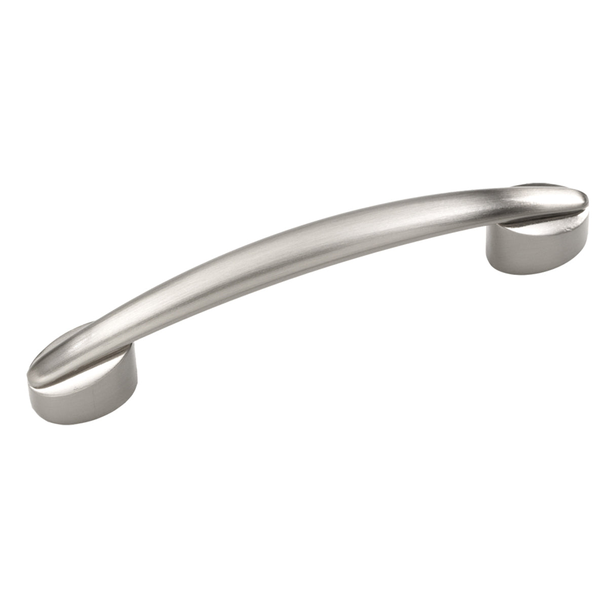 Luna Pull 3 Inch & 3 3/4 Inch (96mm) Center to Center Satin Nickel Cabinet Drawer Handles - Perfect for Kitchen, Bathroom & Furniture Upgrades