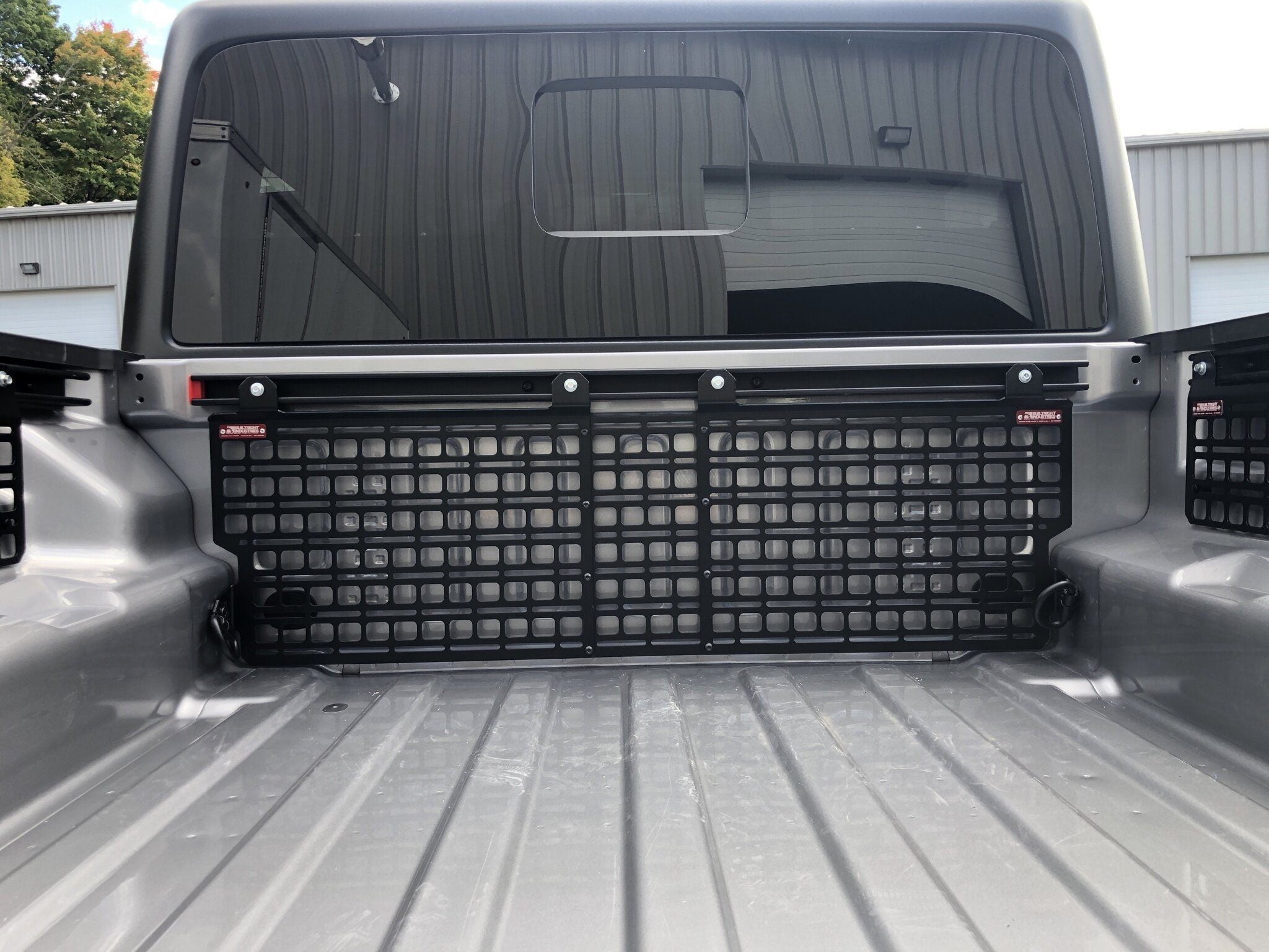 2024 Jeep Gladiator BuiltRight Industries Utility Rail System - Heavy Duty Truck Bed Organizer for Camping & Off-Road Adventures