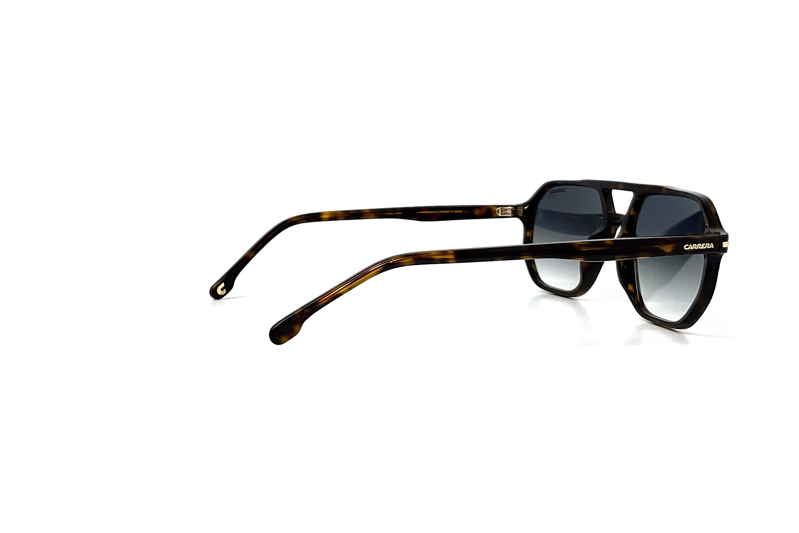 Carrera 341/S Black Gold Sunglasses - Polarized UV Protection for Men & Women - Perfect for Driving, Running, and Outdoor Activities