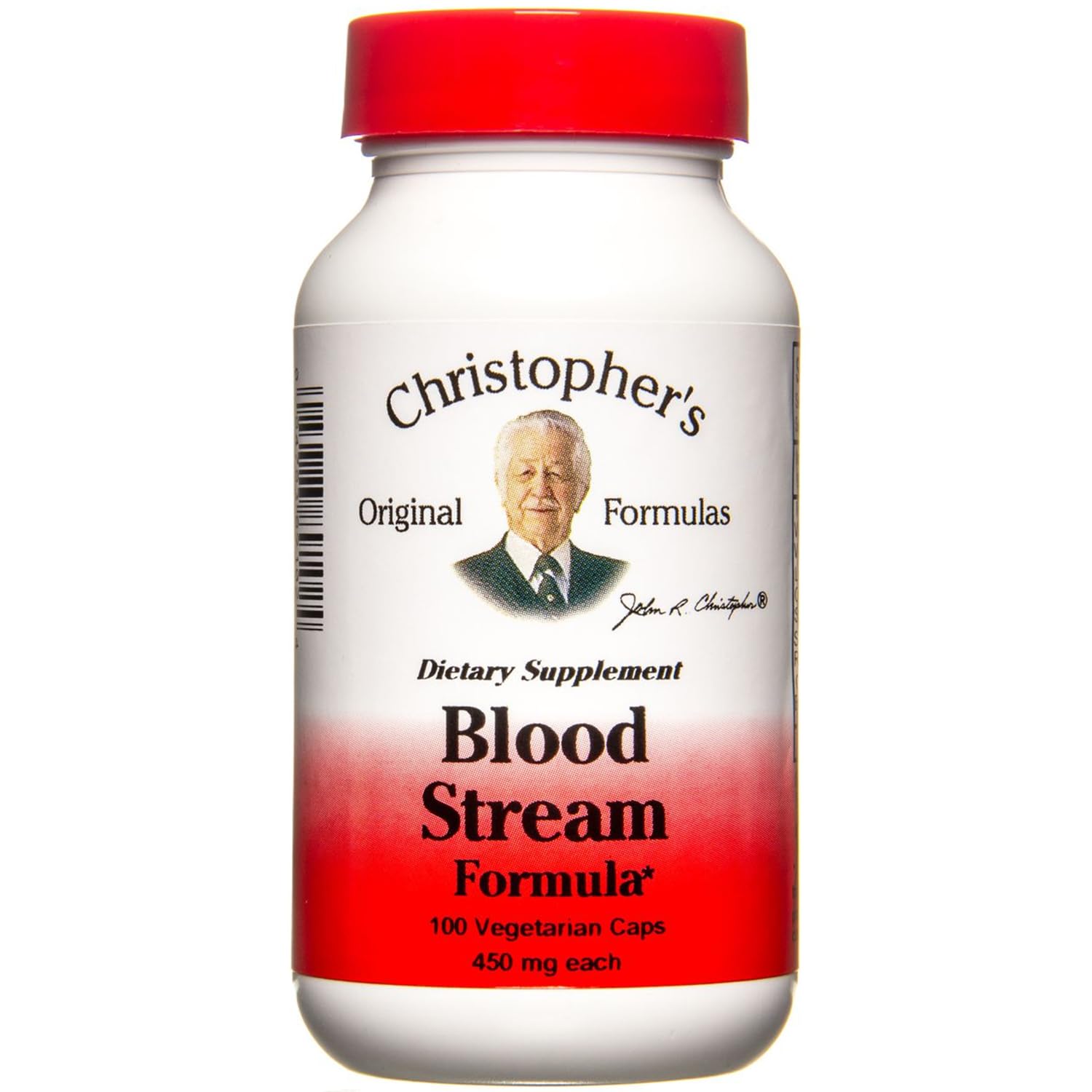 Christopher's Blood Stream Formula - 100 Capsules Herbal Supplement for Circulation Support