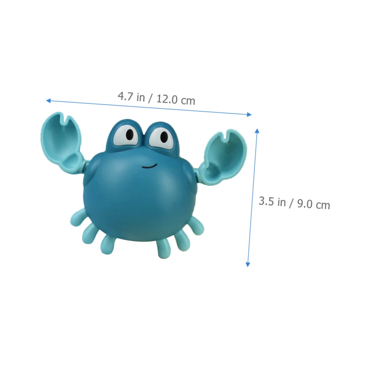 VICASKY 16 Pcs Wind Up Swimming Bath Toys - Cute Floating Animal Toys for Toddlers & Kids - Fun Bathtime Learning Toys for Baby Bath, Pool, Beach & Water Play