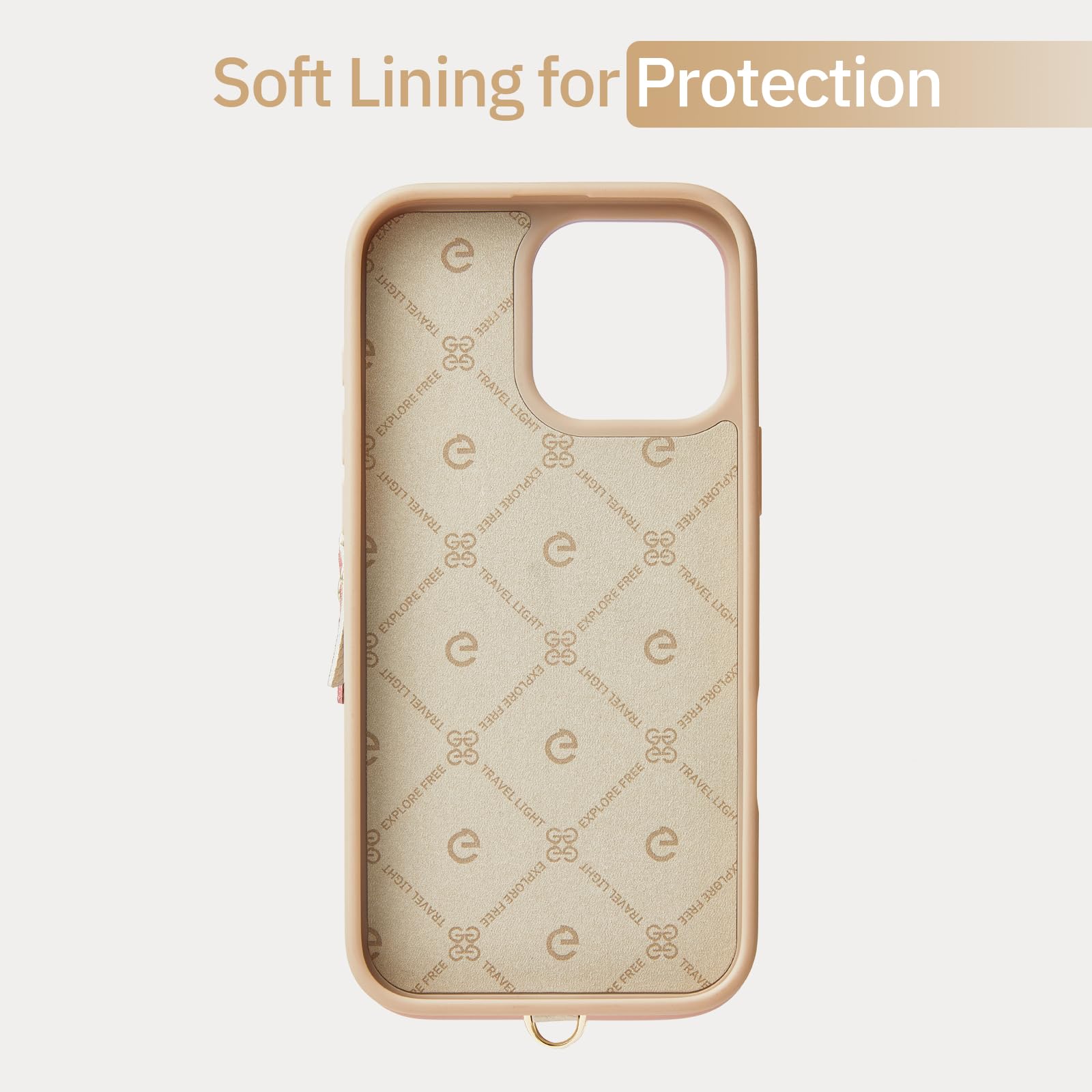 ZVE iPhone 16 Pro Case Wallet with Zipper & RFID Blocking - Leather Card Holder with Detachable Wrist Strap for Women | Compatible with 6.3