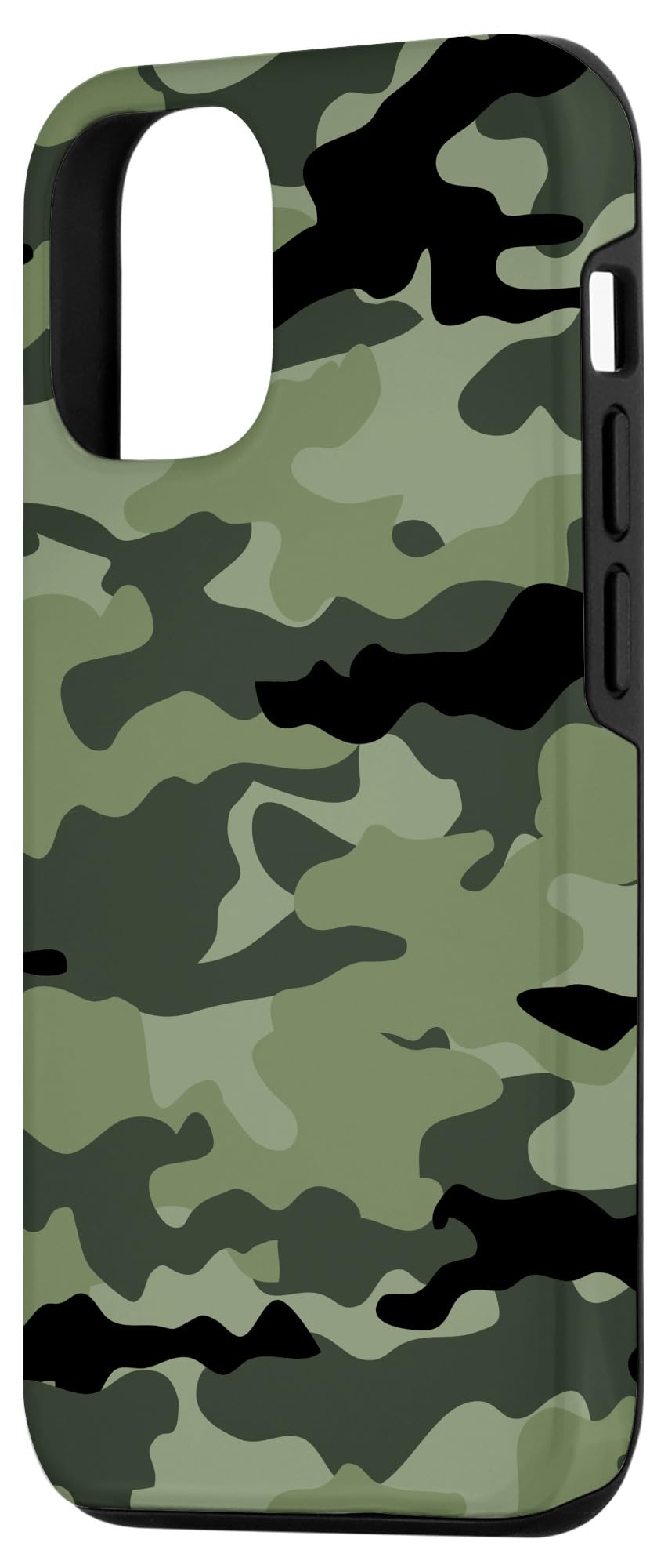 iPhone 12/12 Pro Military Camo Phone Case - Durable Army Camouflage Protective Cover for Outdoor Activities, Hunting & Adventure