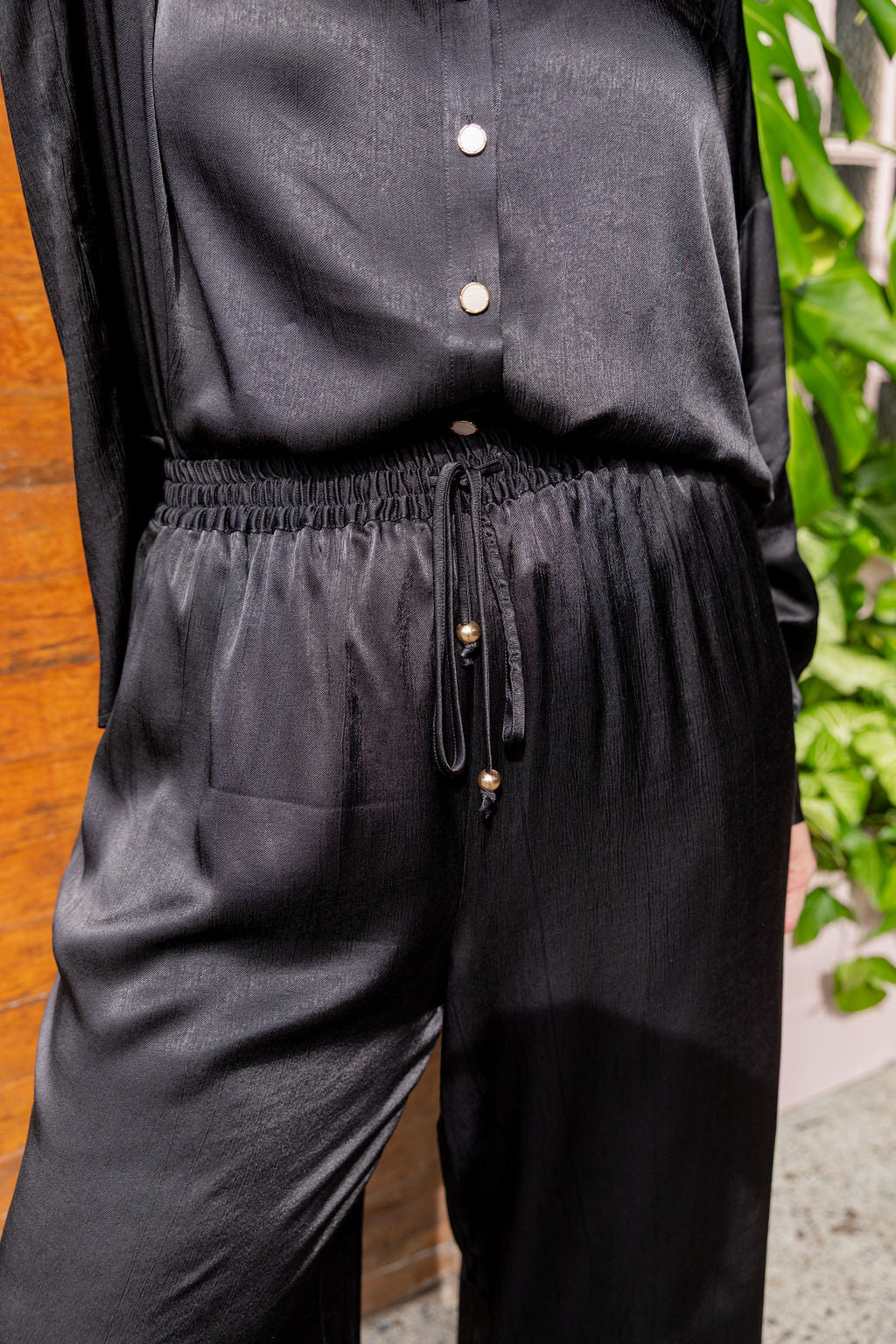 Gina Black Satin Panties for Women - Comfortable & Elegant Underwear for Daily Wear, Special Occasions & Intimate Moments