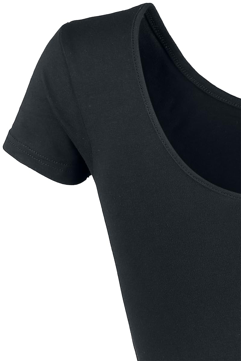 Women's Stretch Jersey Bodycon Dress in Black - Size M - Perfect for Night Out, Party & Casual Wear