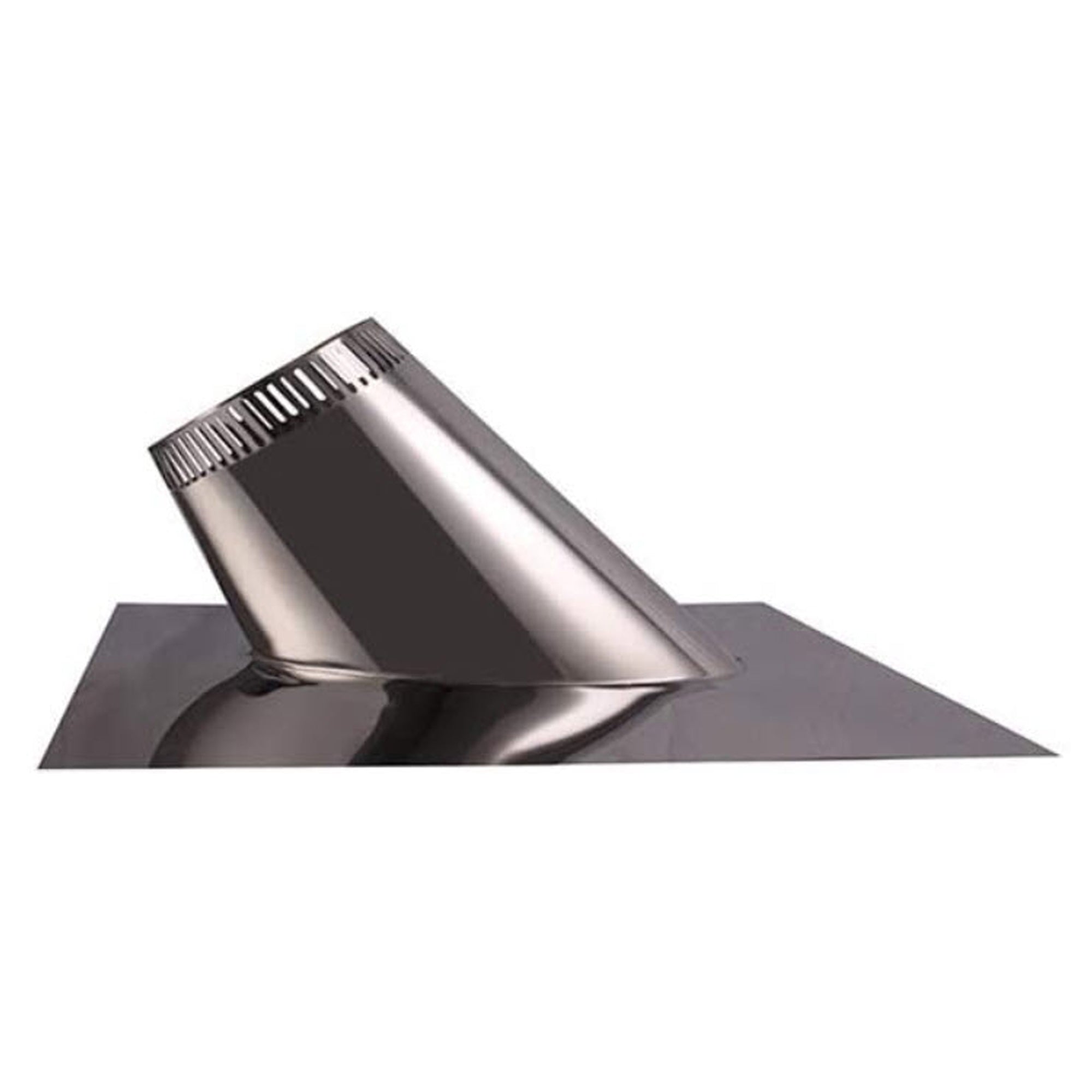 AllFuelHST 7/12 to 12/12 Pitch Roof Flashing for 6-Inch Inner Diameter Chimney Pipe - Durable Weatherproof Seal for Wood Stove, Fireplace & Venting Systems