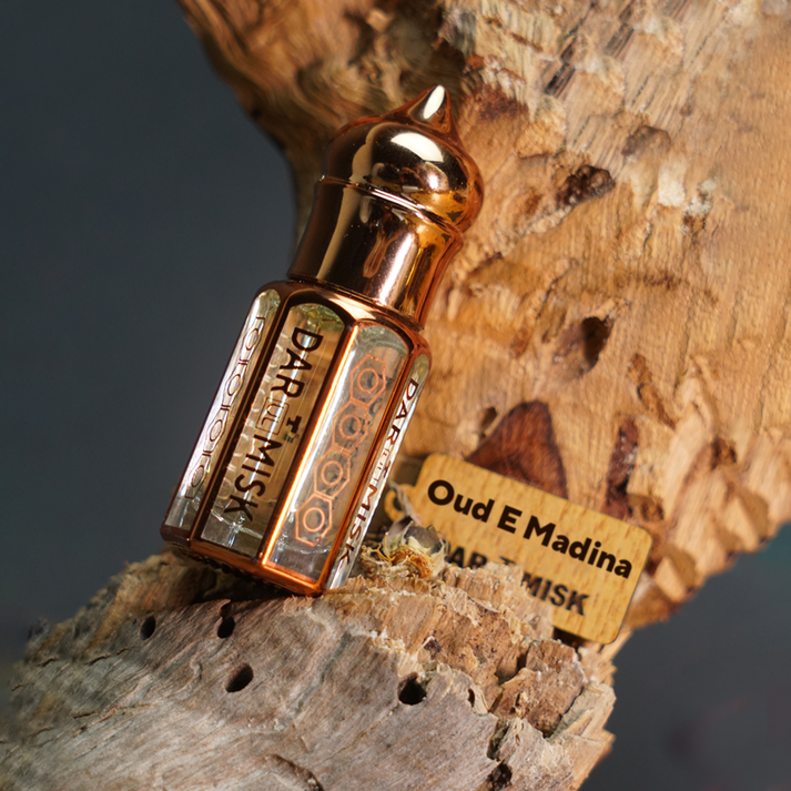 12ml Original OUD E MADINA Perfume Oil - Authentic Saudi Arabian Fragrance for Men & Women | Long Lasting Luxury Scent for Special Occasions, Weddings & Evening Events
