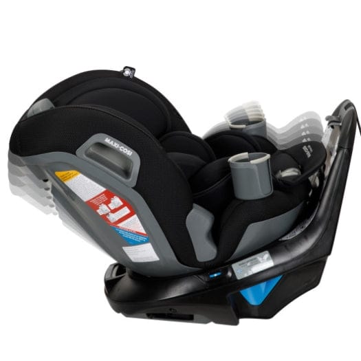 Maxi Cosi Emme 360 All-in-One Convertible Car Seat for Infants & Toddlers - 5-120 lbs - Easy Installation & 360° Rotation - Perfect for Travel & Everyday Use